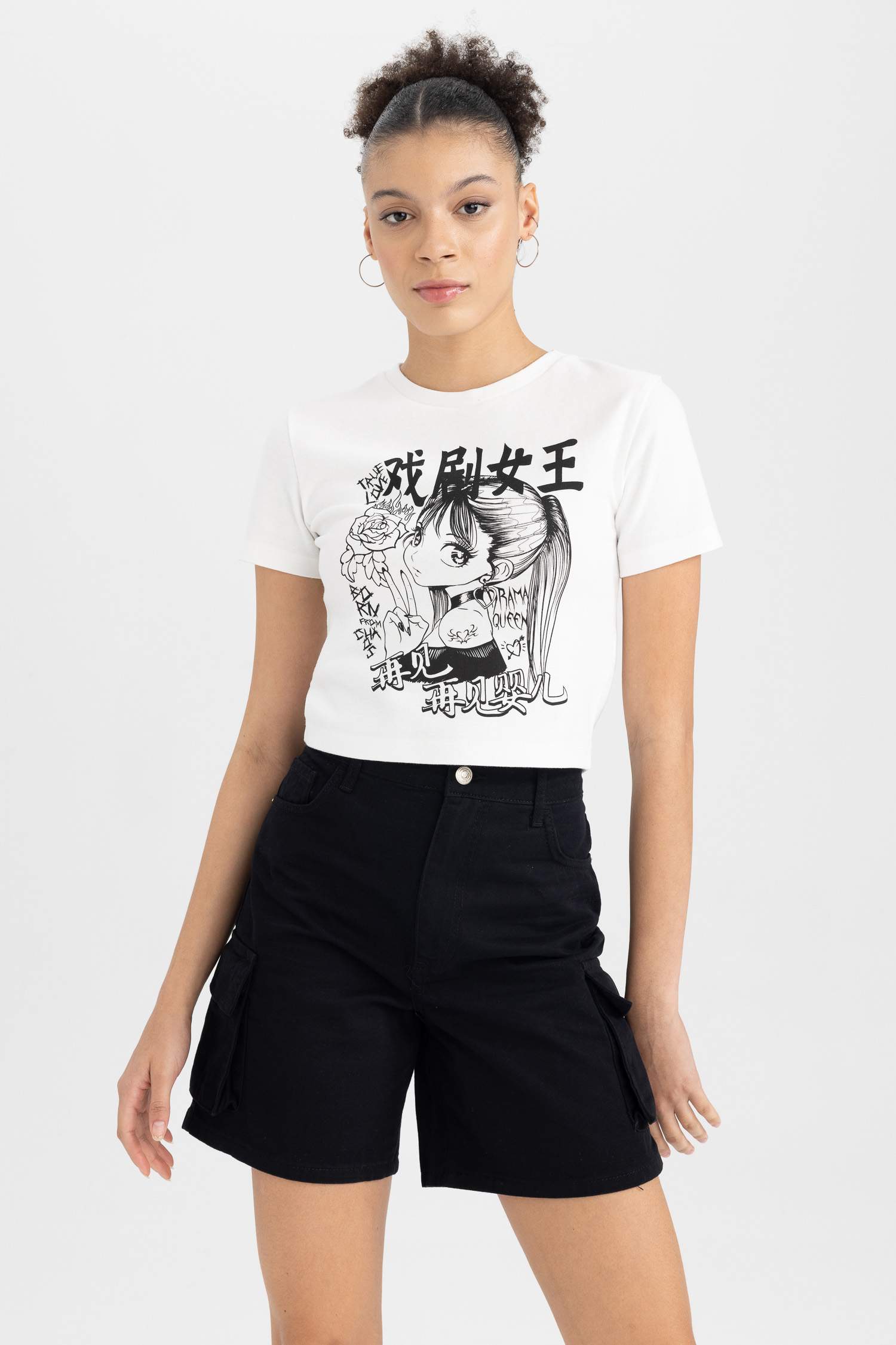 Coool Fitted Printed Short Sleeve T-Shirt