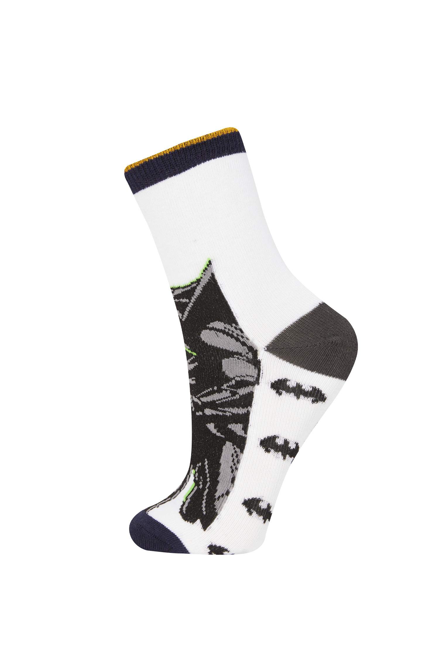 شرابات طويل اولادي قطن من باتمان - 3 قطع