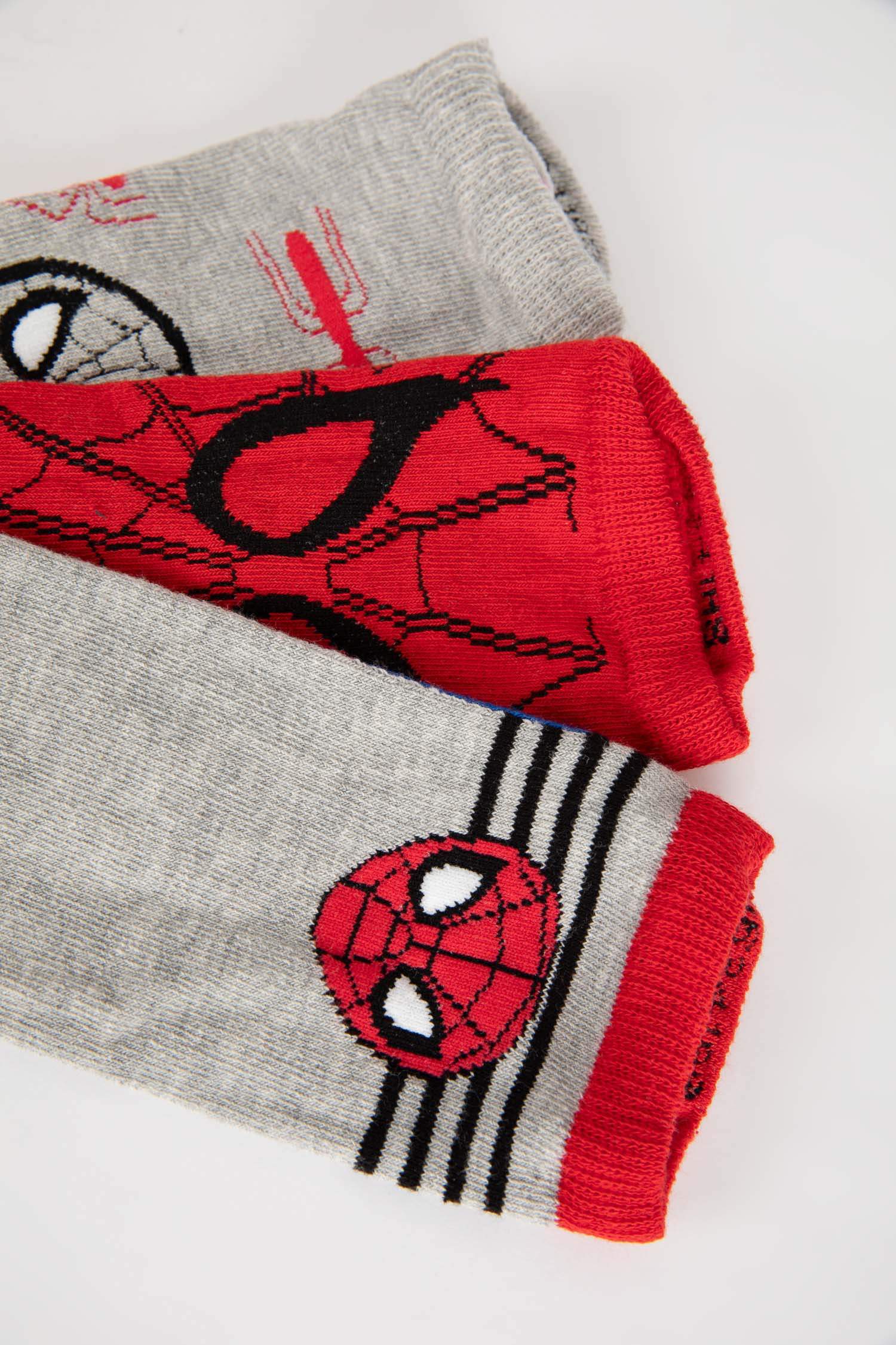 جوارب قصيرة قطن من سبايدرمان من 3 قطع