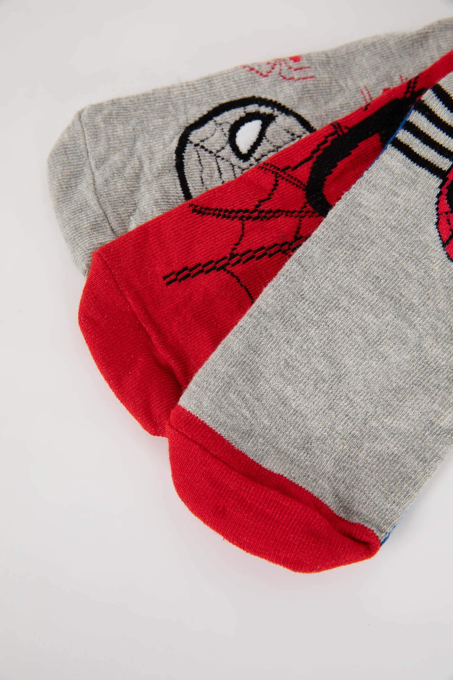 جوارب قصيرة قطن من سبايدرمان من 3 قطع