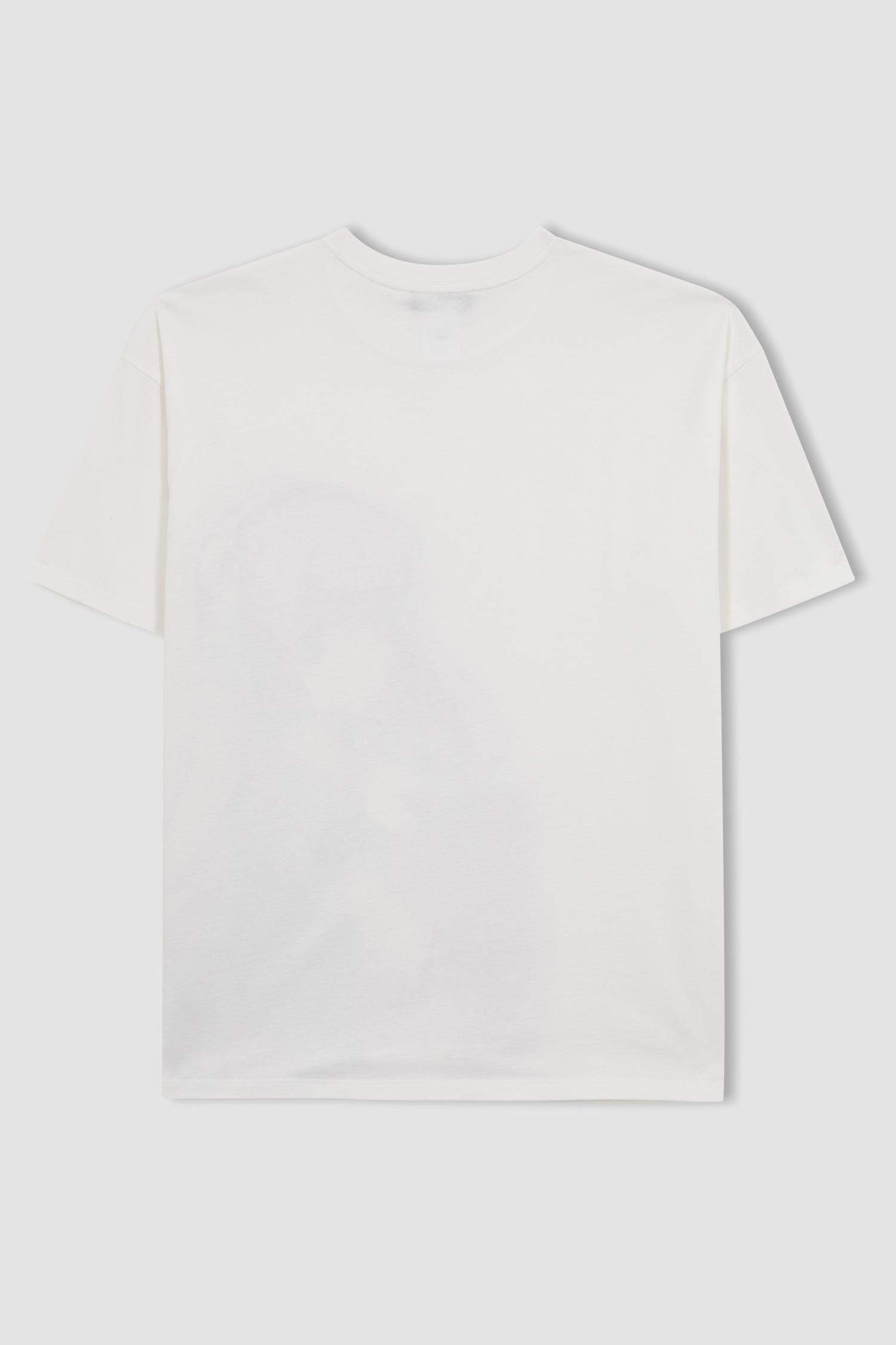 Coool Hatsune Miku Licensed Oversize Fit Printed Short Sleeve T-Shirt