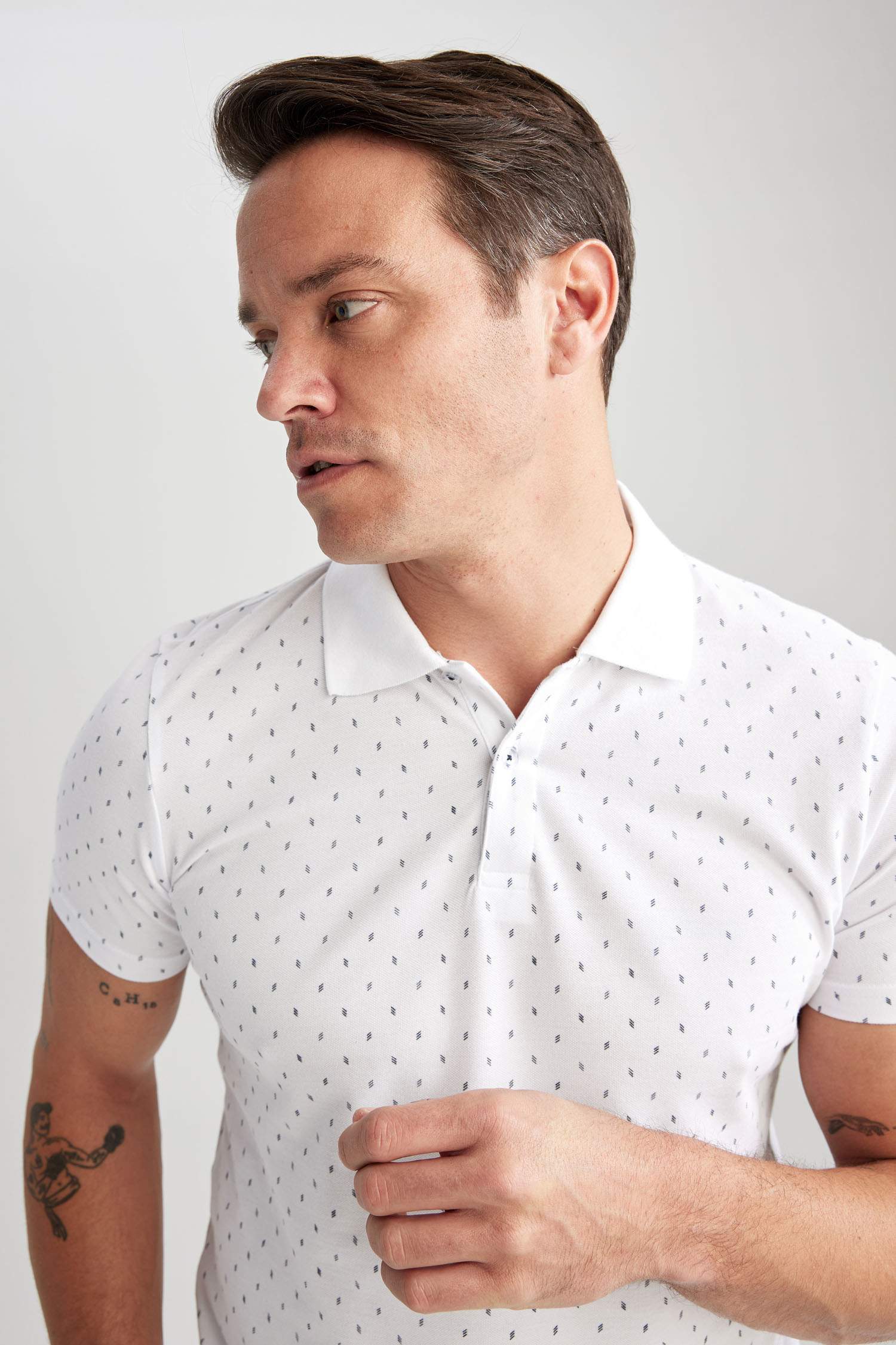 Slim Fit Polo Neck Polo T-Shirt