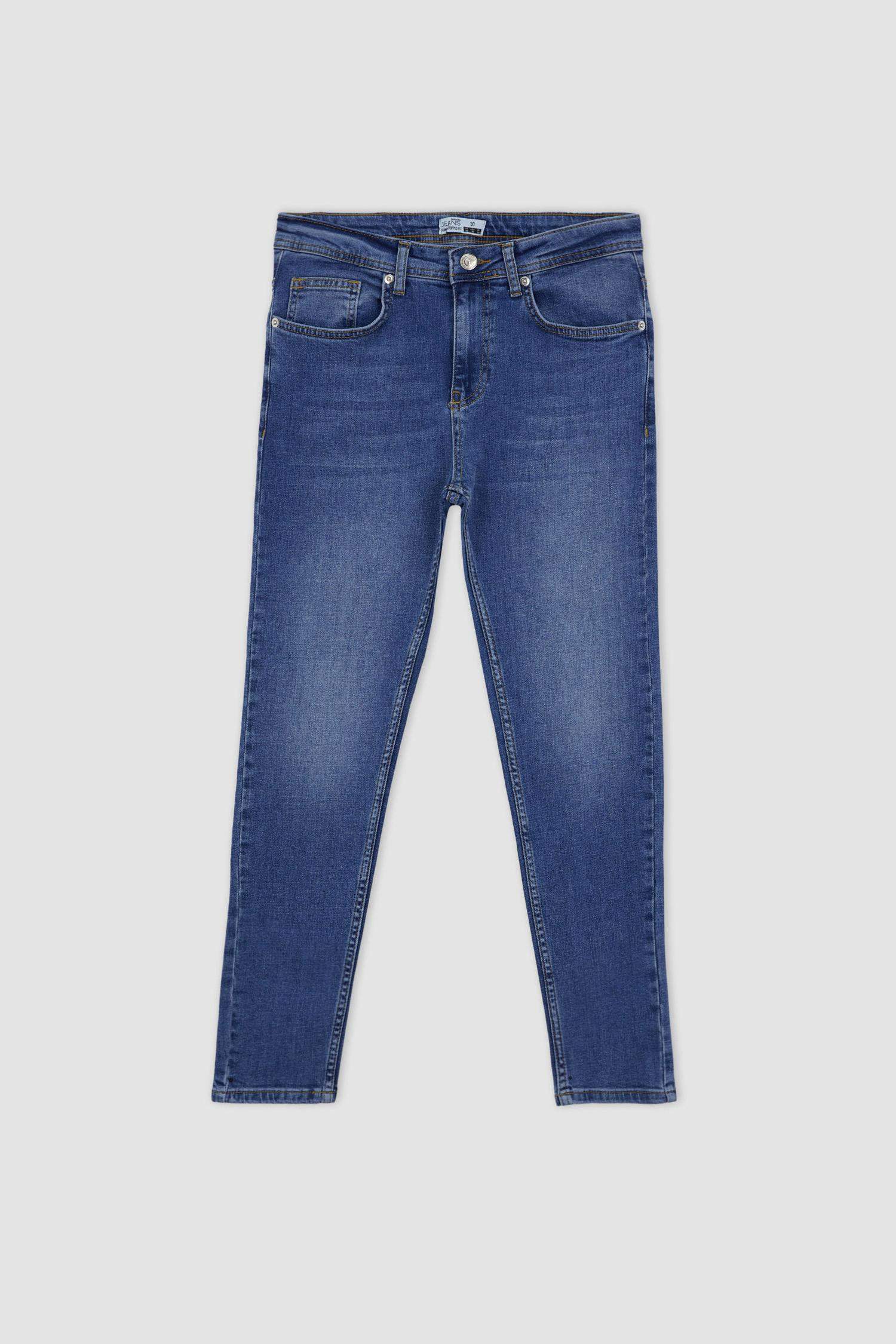 Джинсы Skinny Crop узкого кроя со средней талией