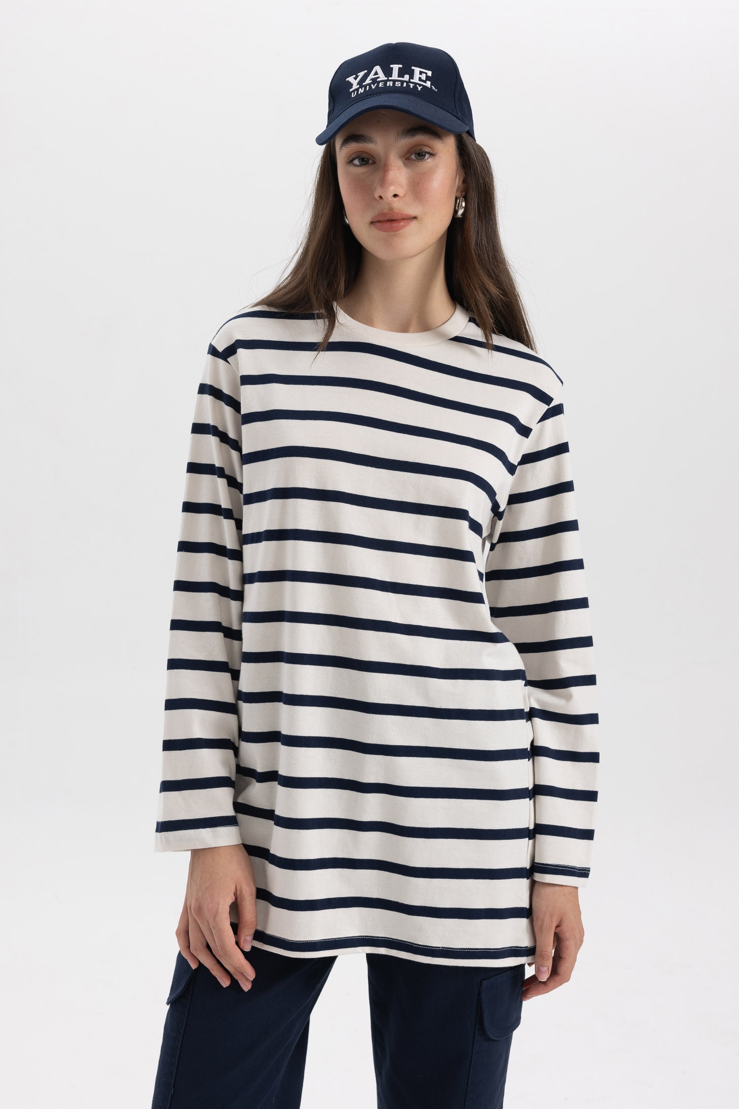 Tunique Marine Manches Longues Old Navy Taille S - Neuf Sans étiquettes - Bleu - Style Décontracté Femme