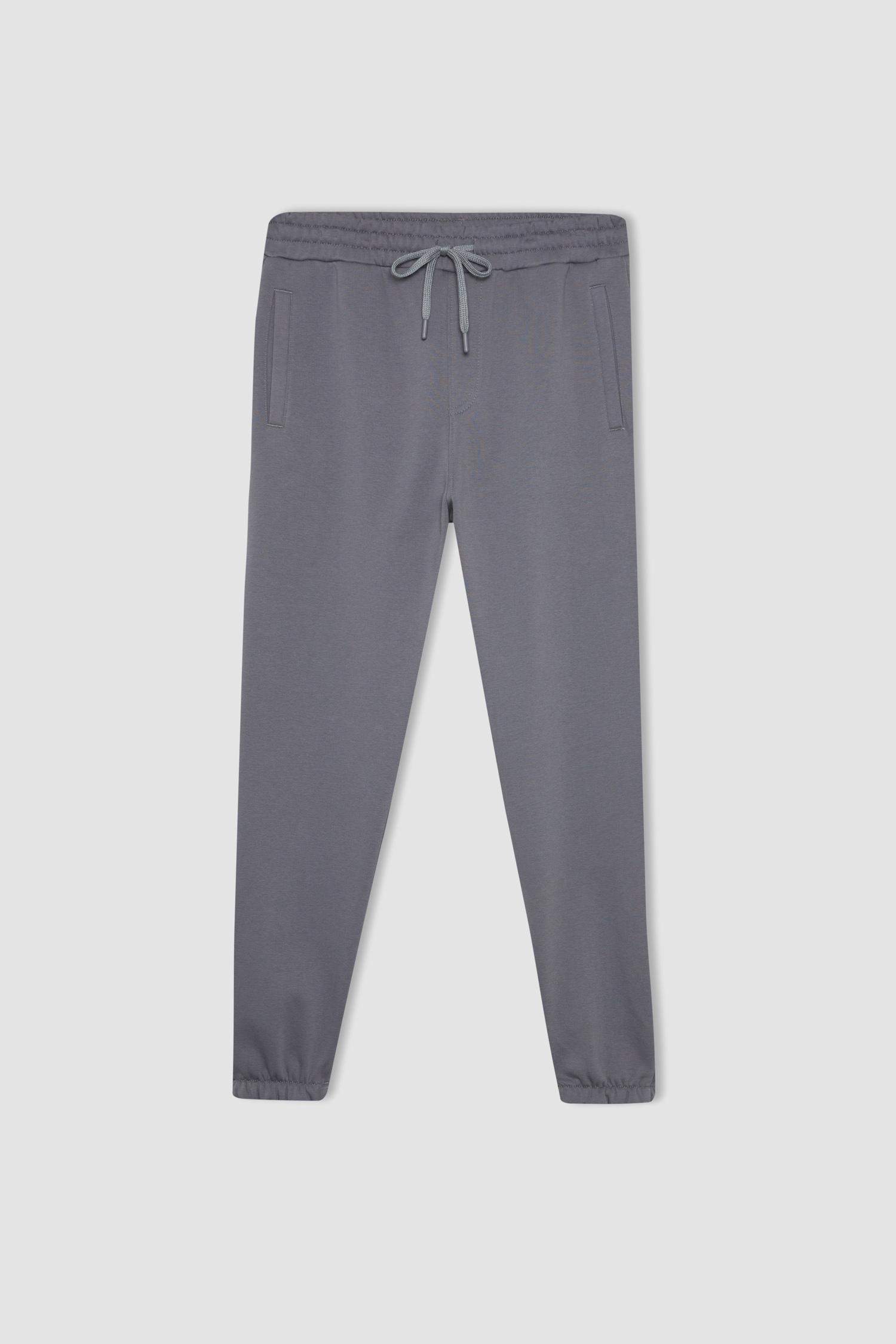Standard Fit Stretchy Leg Thick Sweatpants