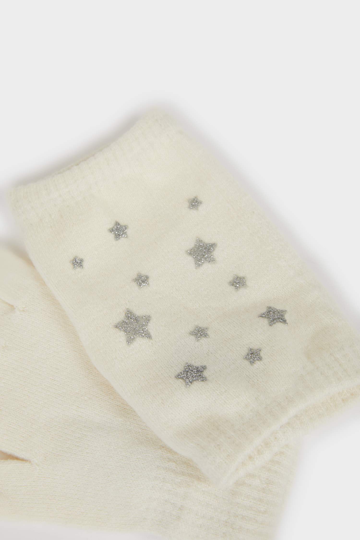 Женские трикотажные перчатки (набор из 2-х)