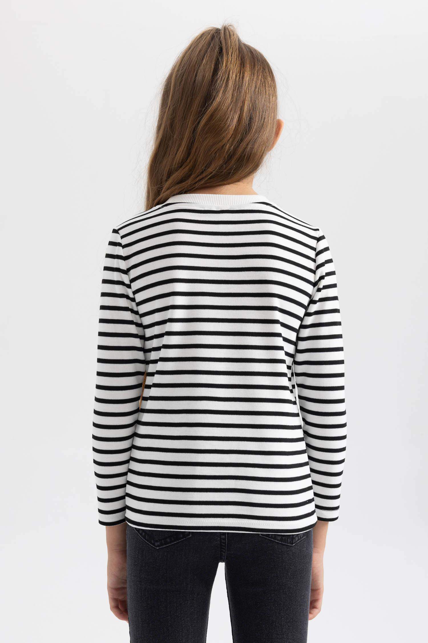 Girl Fitted Long Sleeve T-Shirt