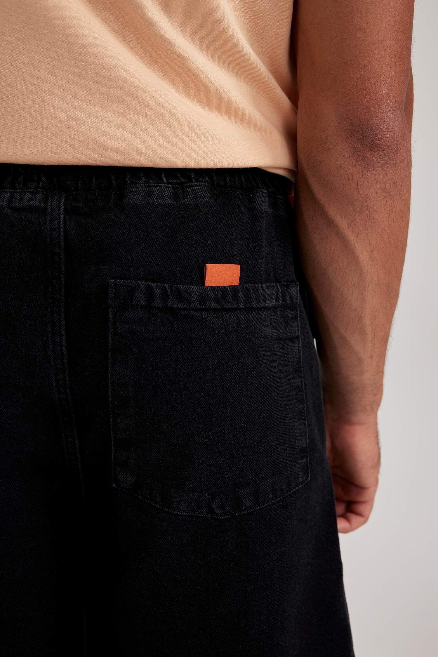 Loose Fit Jeans Bermuda