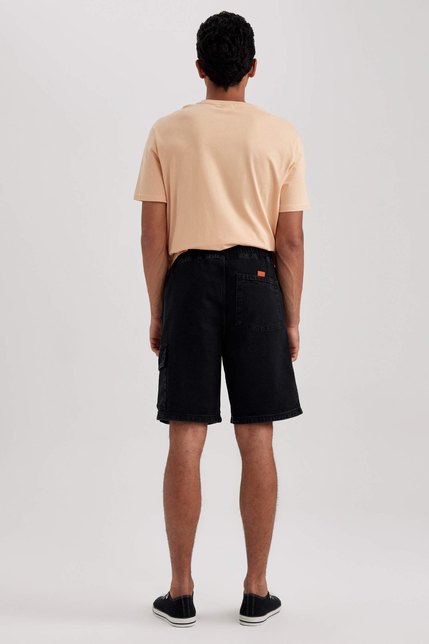 Loose Fit Jeans Bermuda