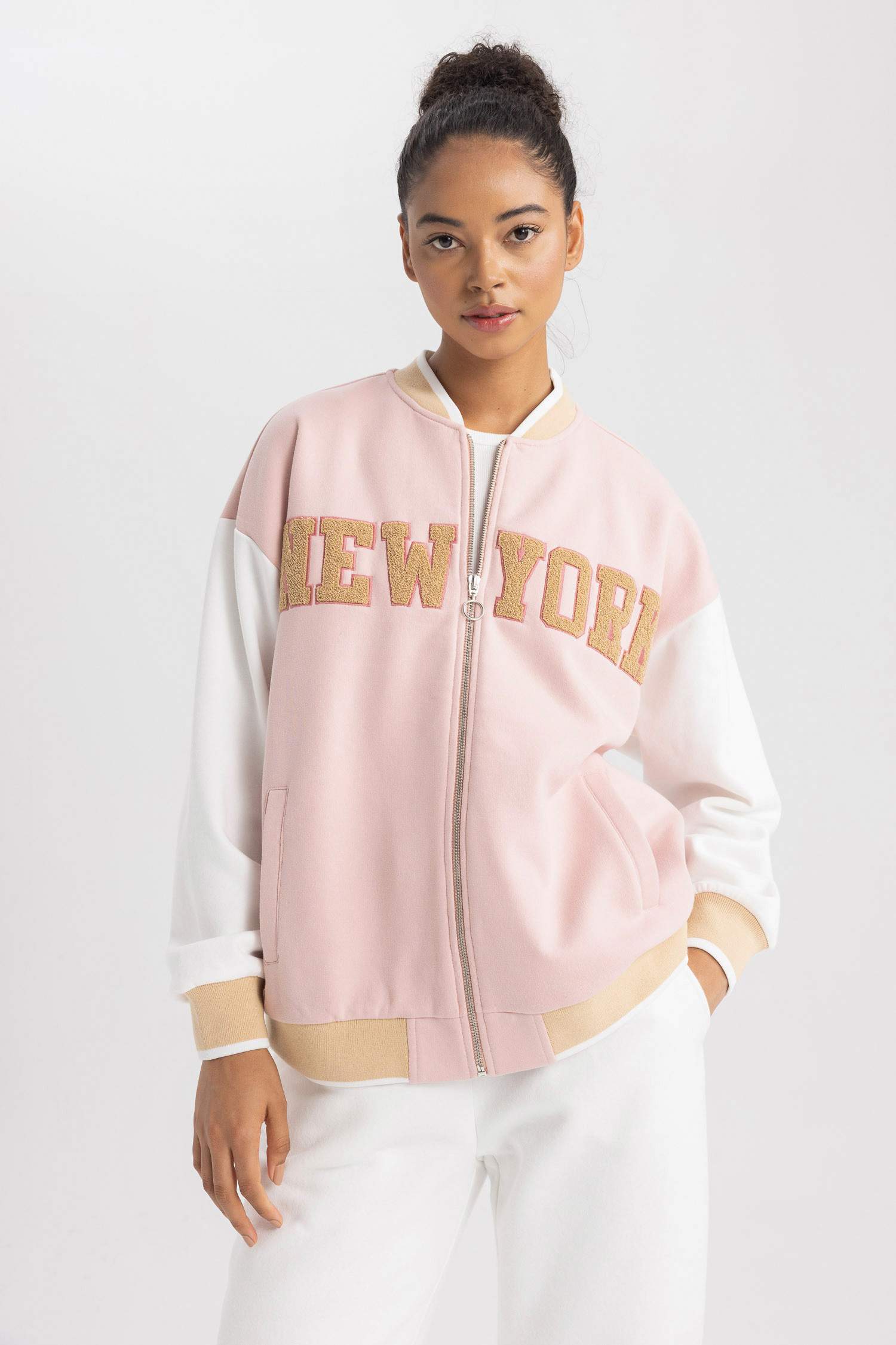 Кардиган оверсайз с карманами, DeFactoFit