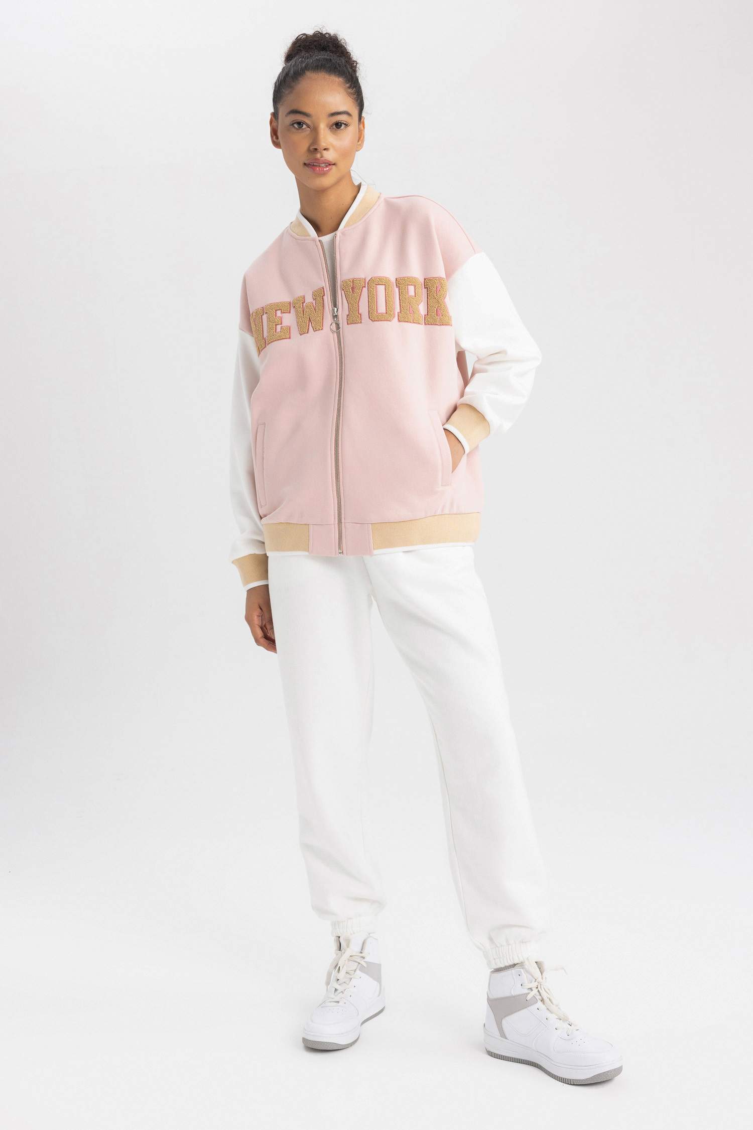 Кардиган оверсайз с карманами, DeFactoFit