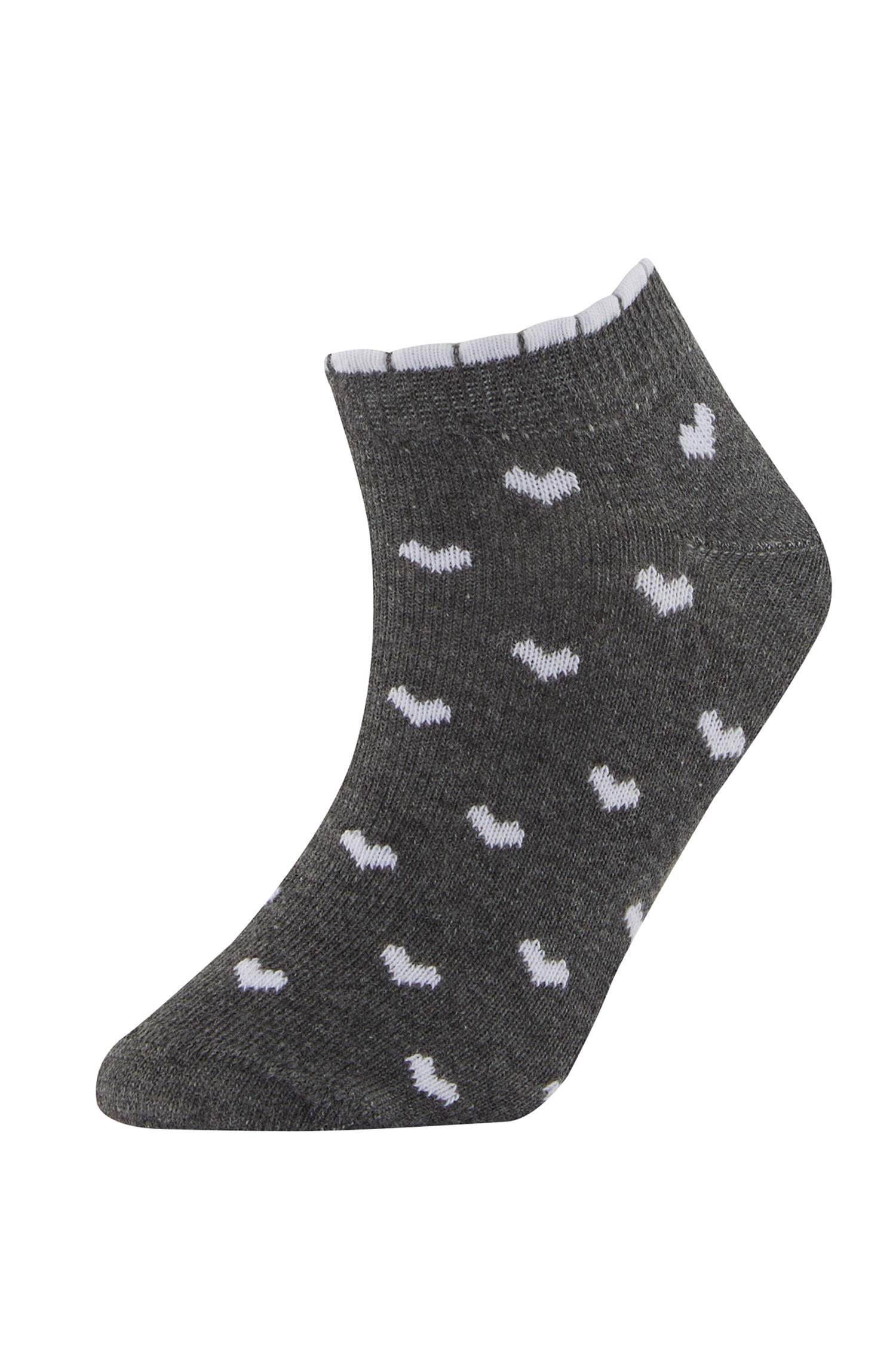 Kız Çocuk 5'li Pamuklu Patik Çorap