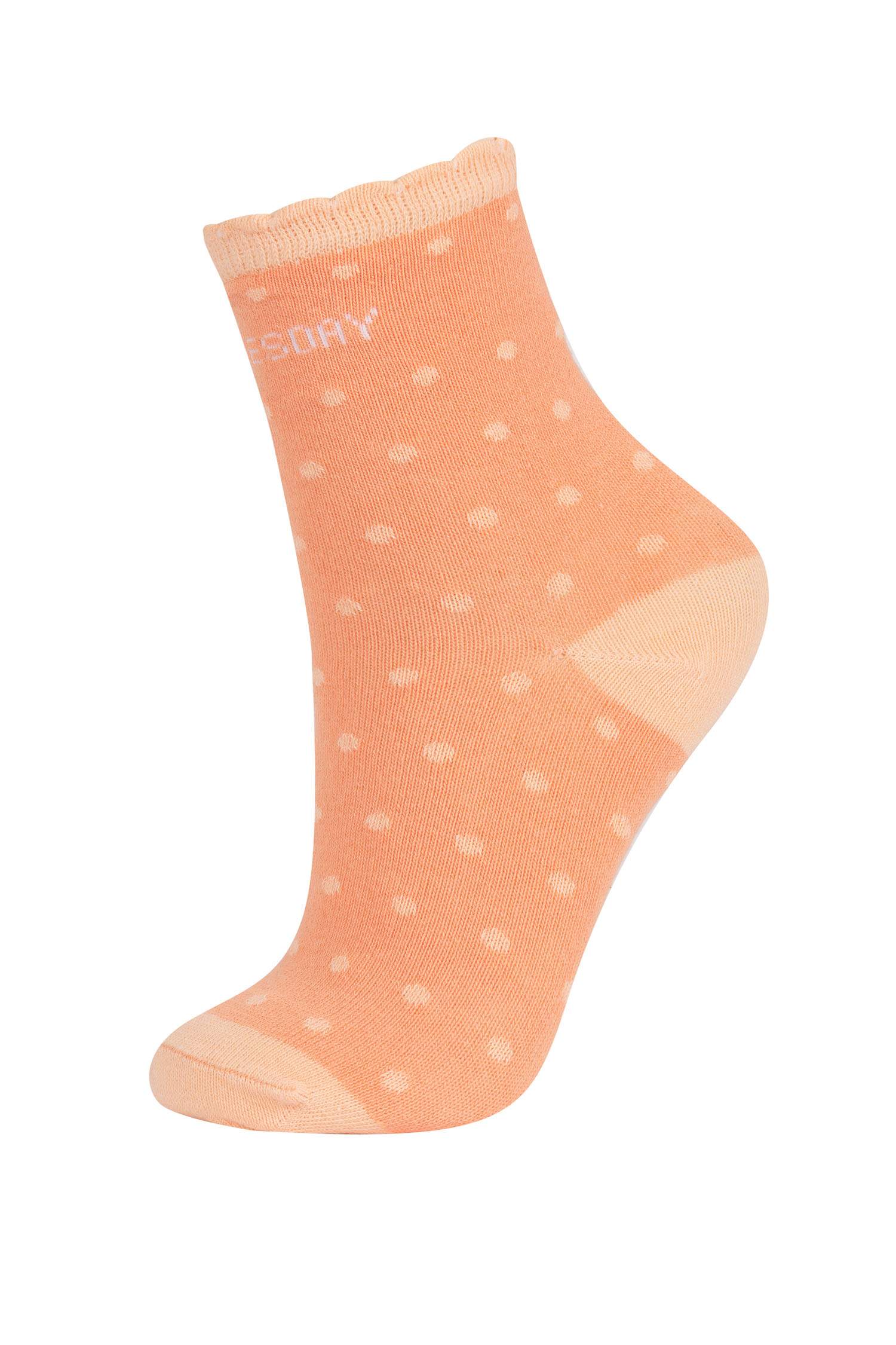 Kız Çocuk 5'li Pamuklu Uzun Çorap