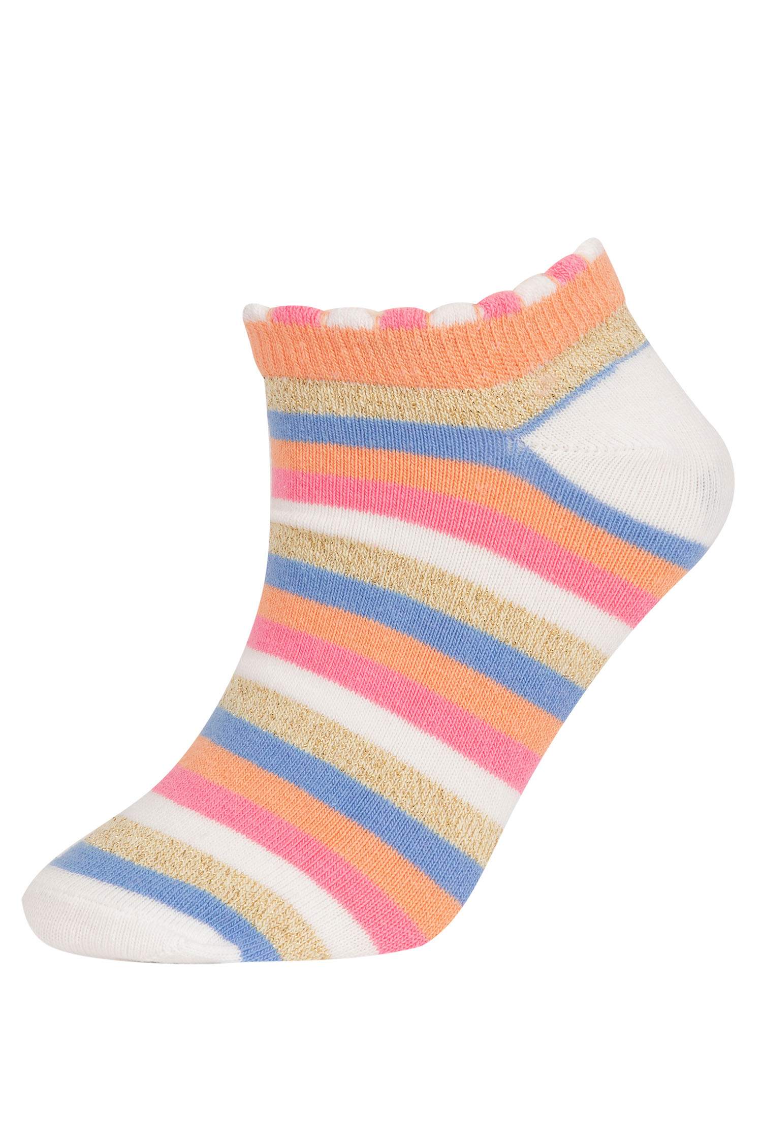 Носки из хлопка для девочек, 3 пары