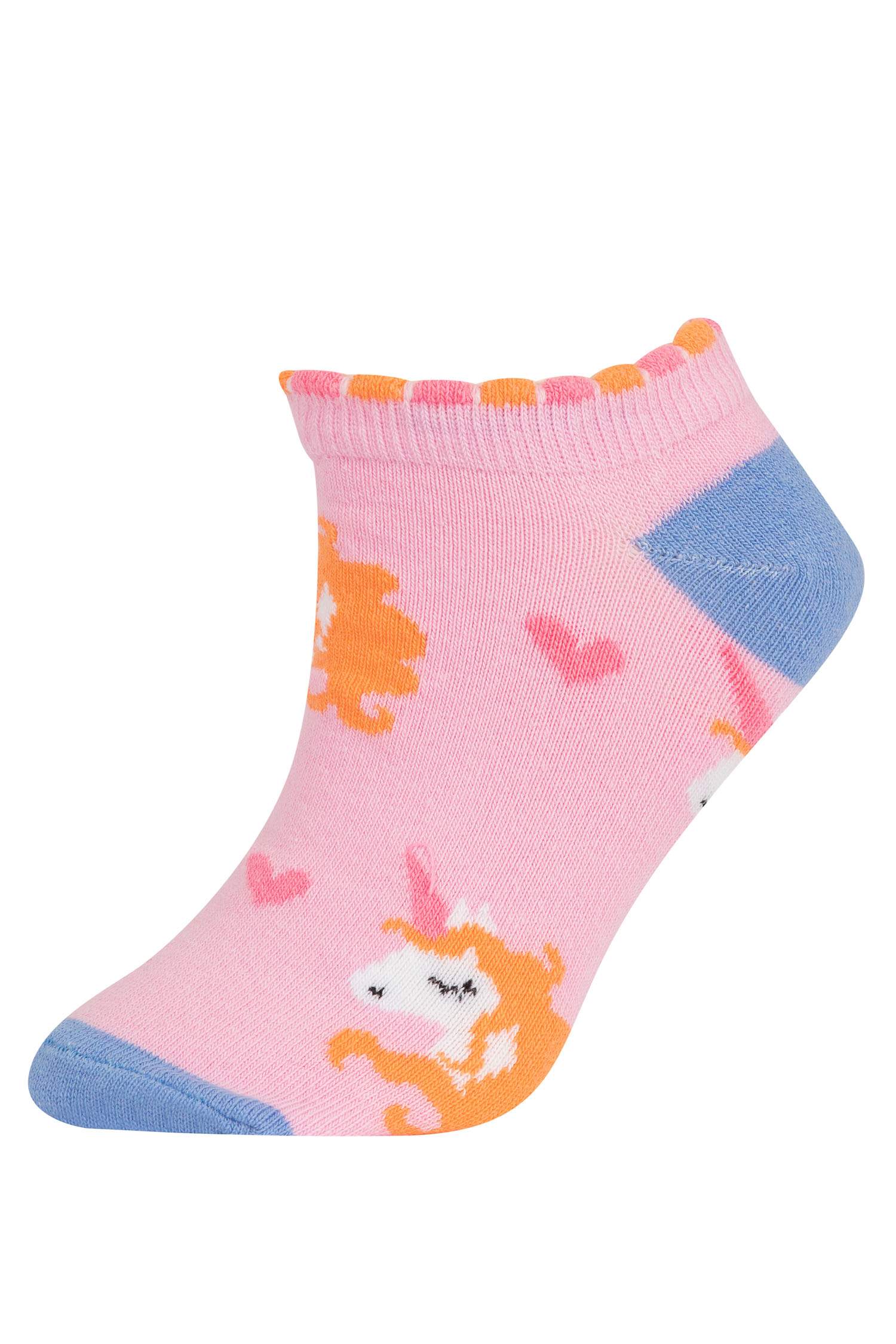 Носки из хлопка для девочек, 3 пары