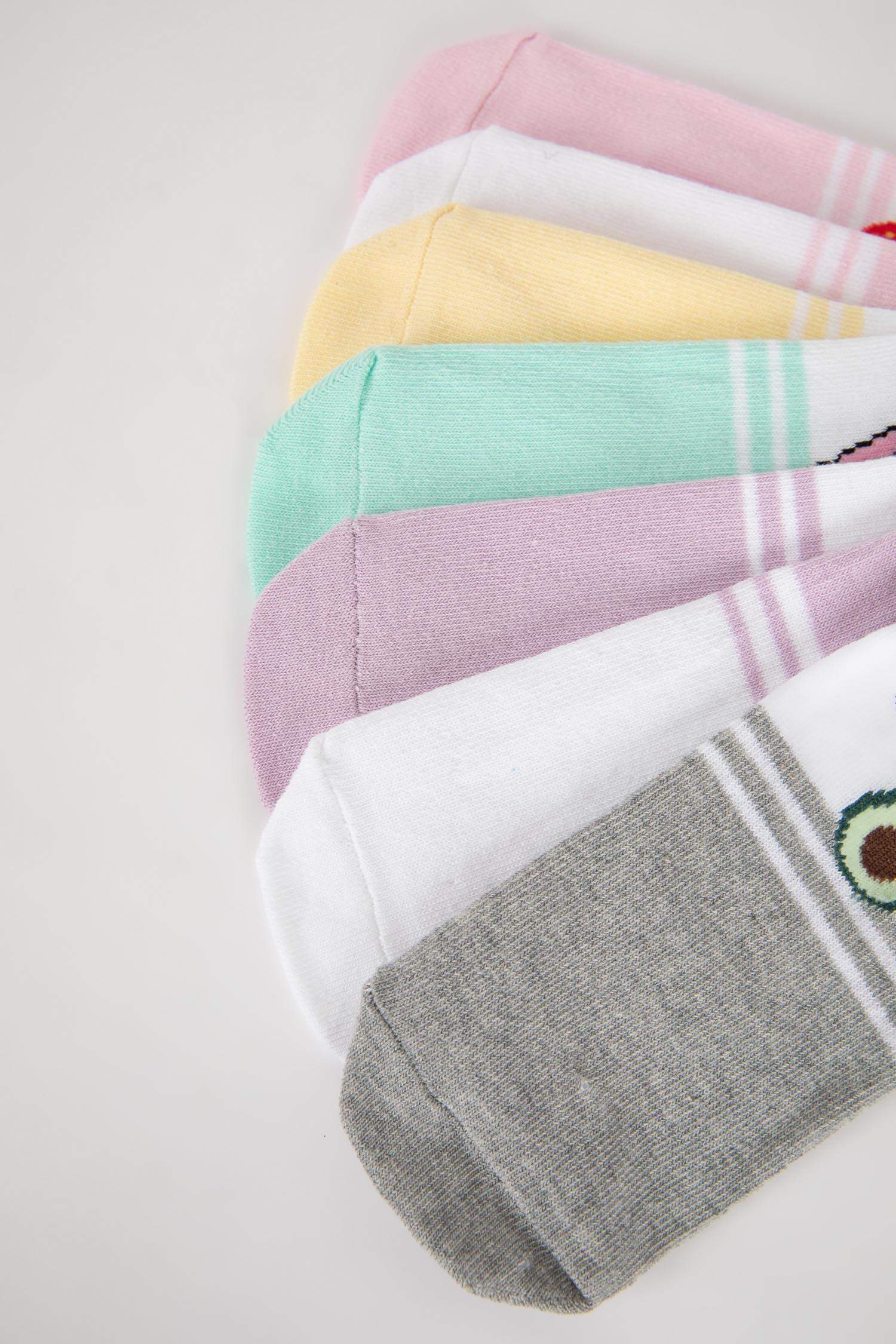 Chaussettes Courtes Coton 7 Fille