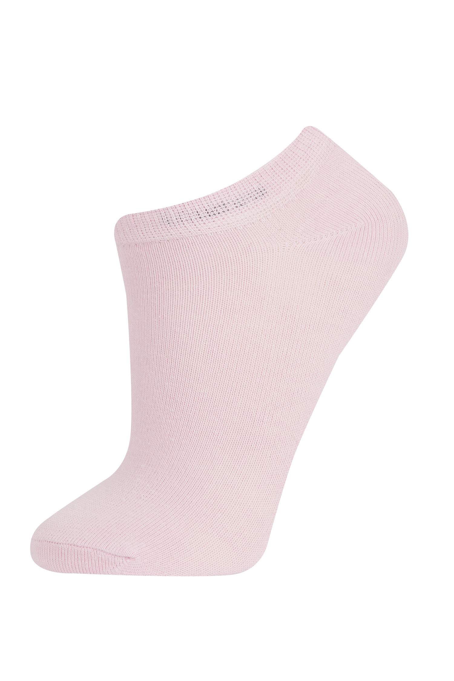 Kız Çocuk 7'li Pamuklu Patik Çorap