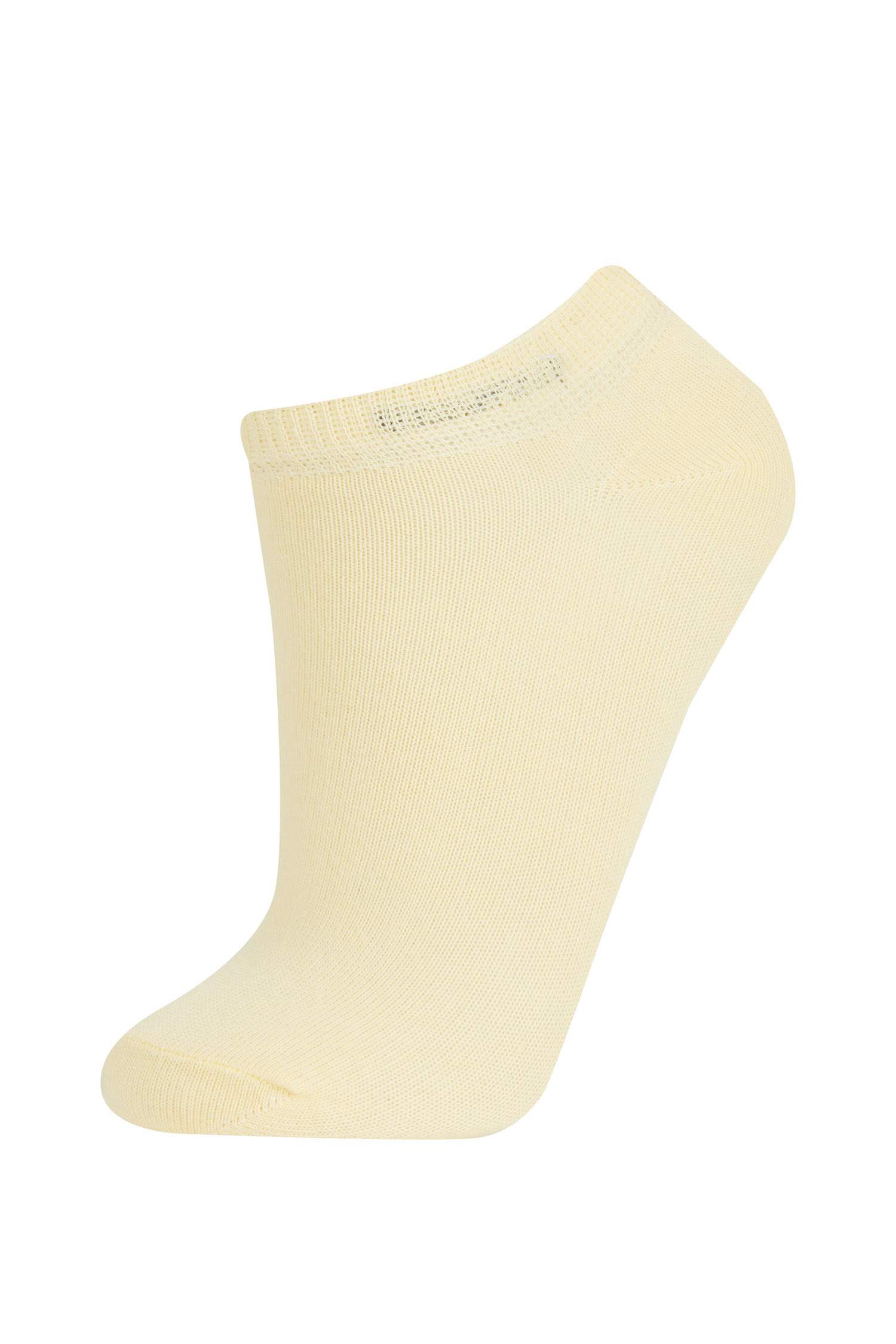 Kız Çocuk 7'li Pamuklu Patik Çorap