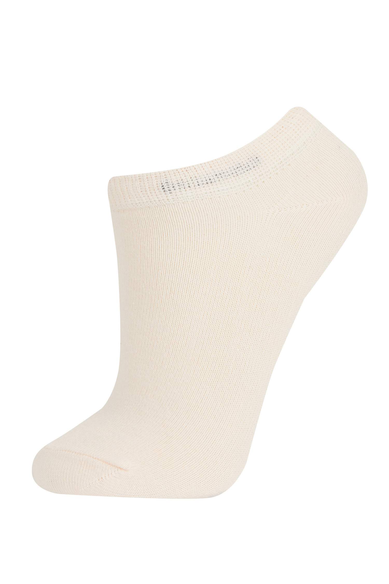 Kız Çocuk 7'li Pamuklu Patik Çorap