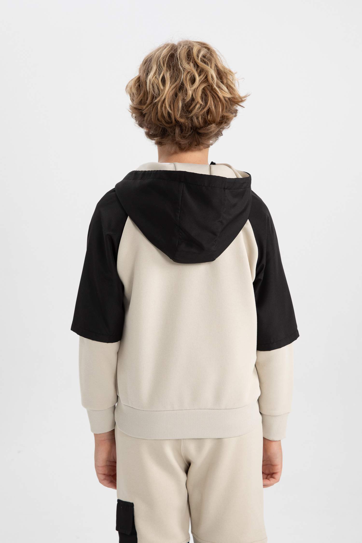 Boy Oversize Fit Hooded Sweatshirt