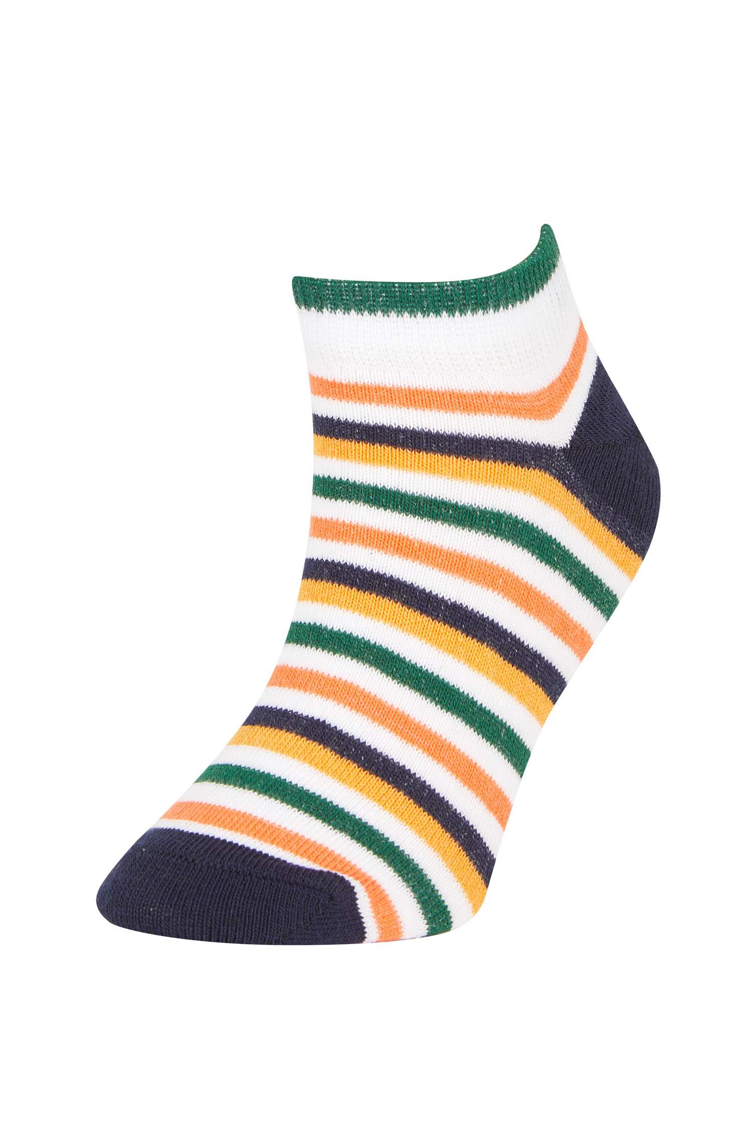 شرابات قصير اولادي قطن - 5 قطع