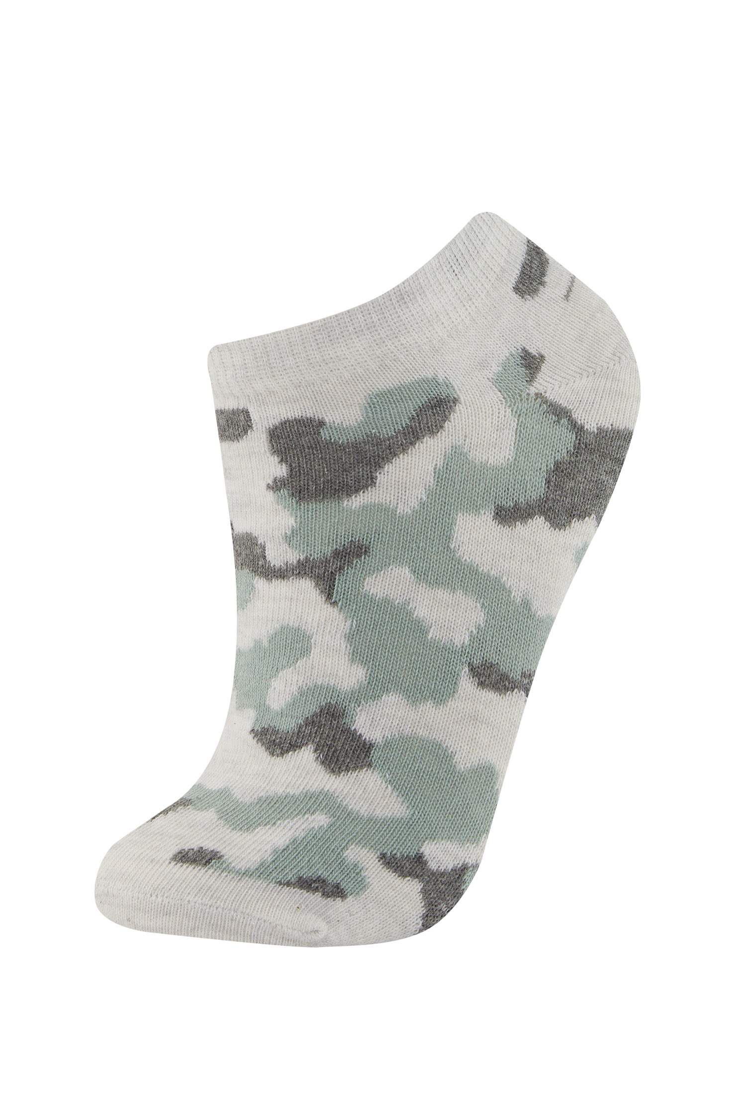 Erkek Çocuk 5'li Pamuklu Patik Çorap