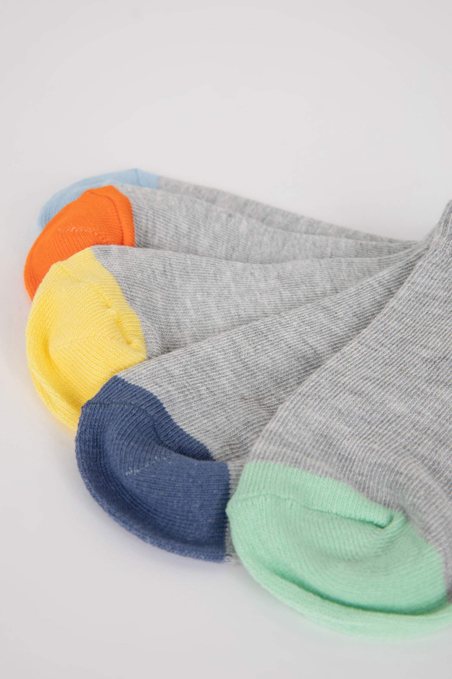 Erkek Çocuk 5'li Pamuklu Patik Çorap