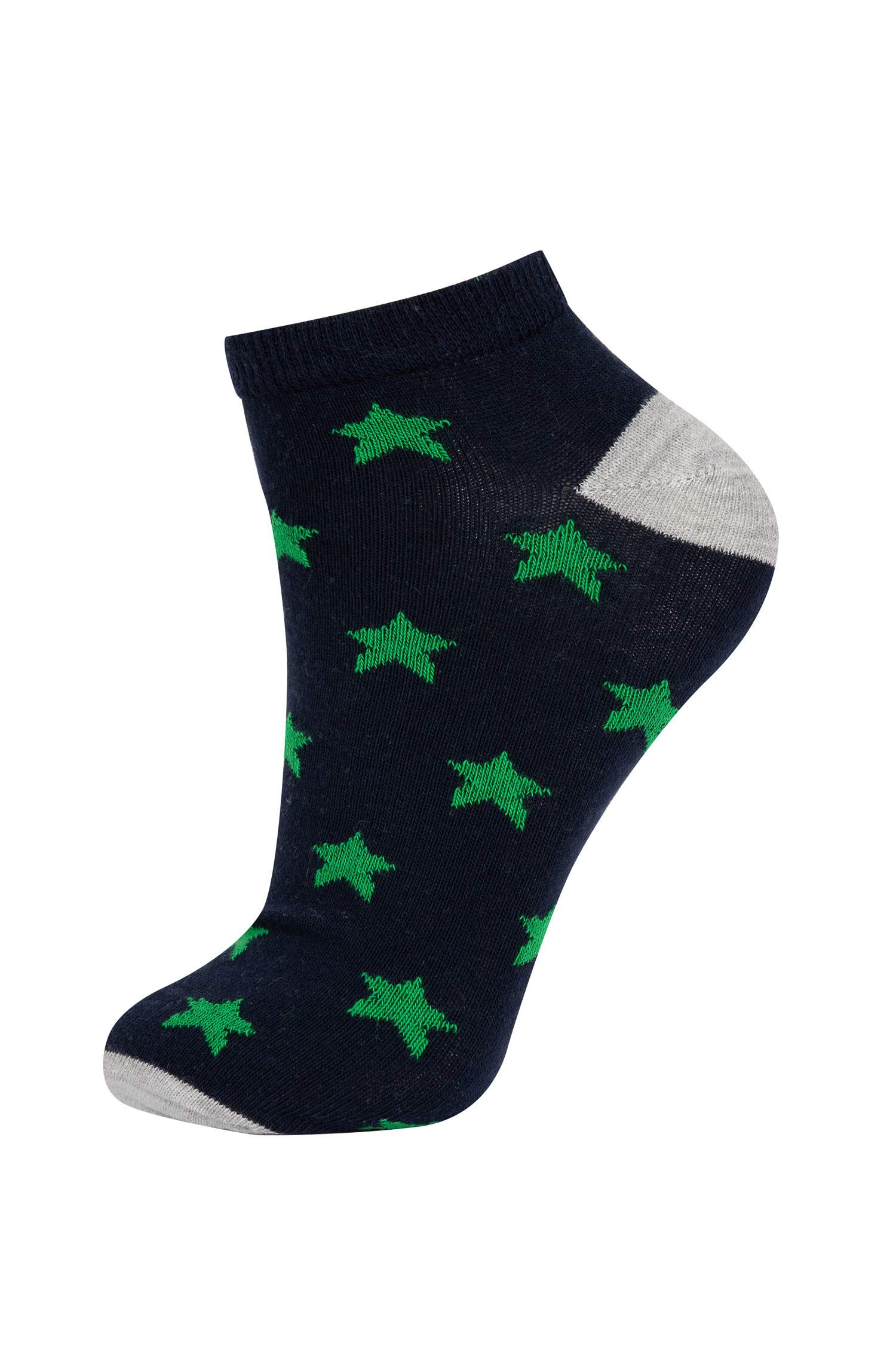 Erkek Çocuk 5'li Pamuklu Patik Çorap