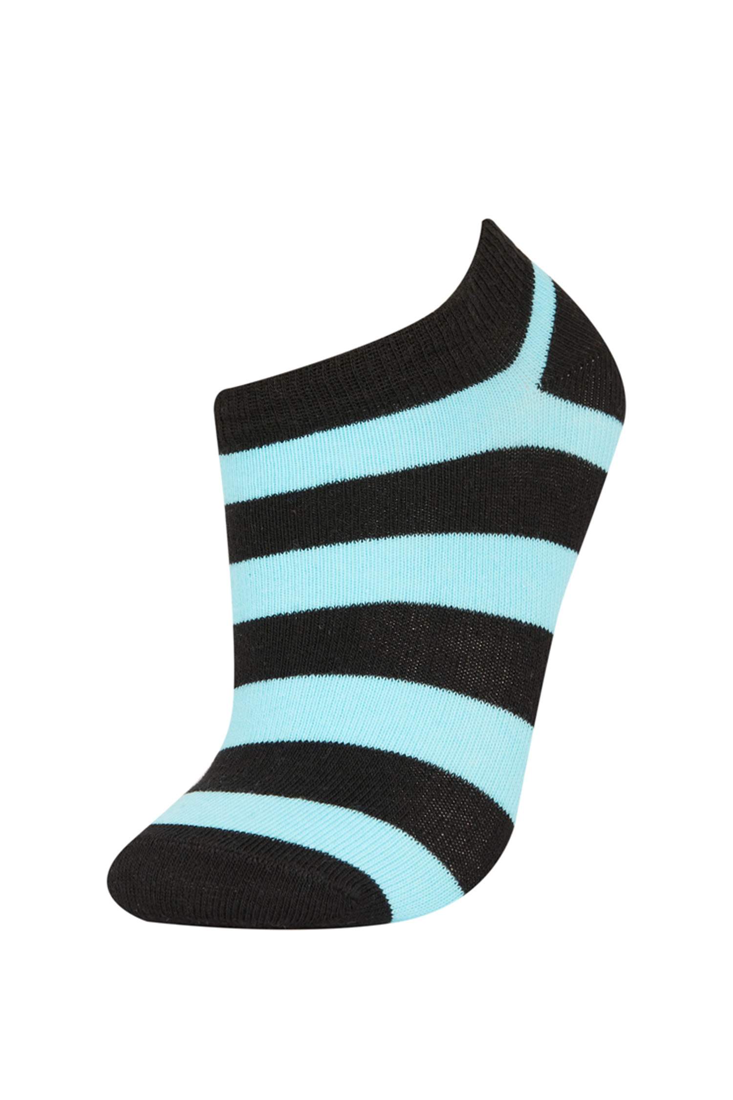 Erkek Çocuk 7'li Pamuklu Patik Çorap