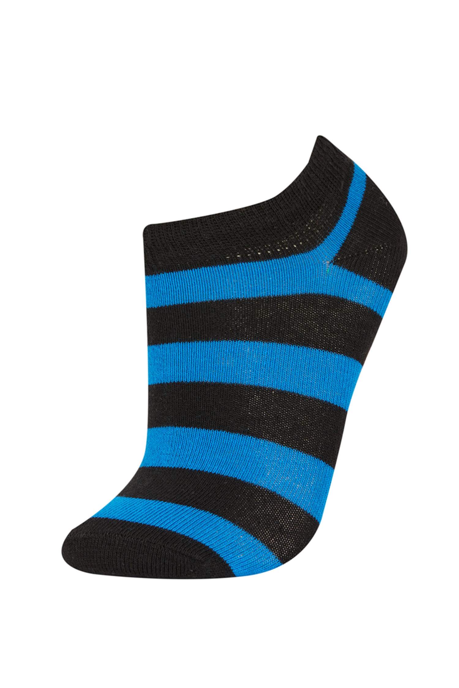 Erkek Çocuk 7'li Pamuklu Patik Çorap