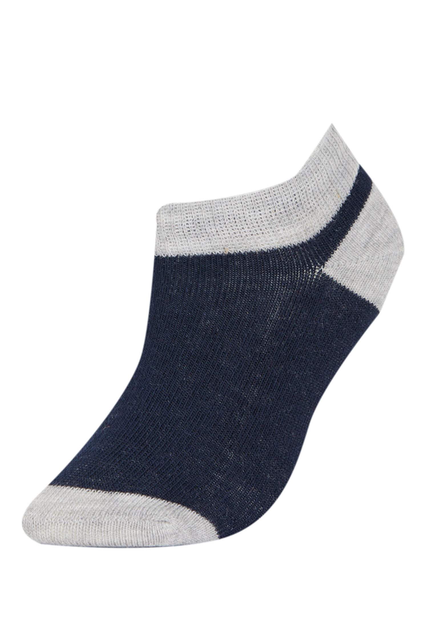 Erkek Çocuk 7'li Pamuklu Futbol Çorabı