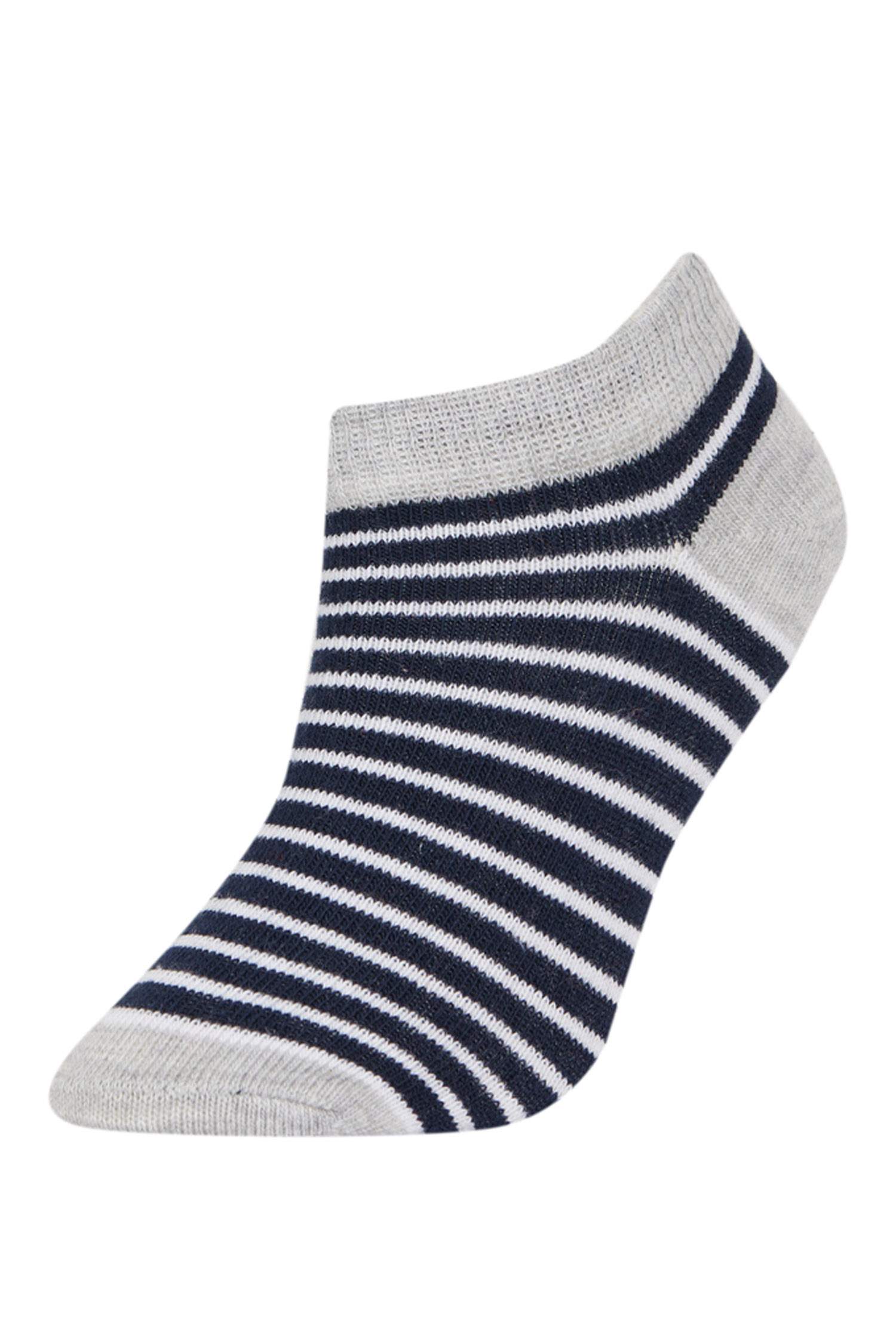 Erkek Çocuk 7'li Pamuklu Futbol Çorabı