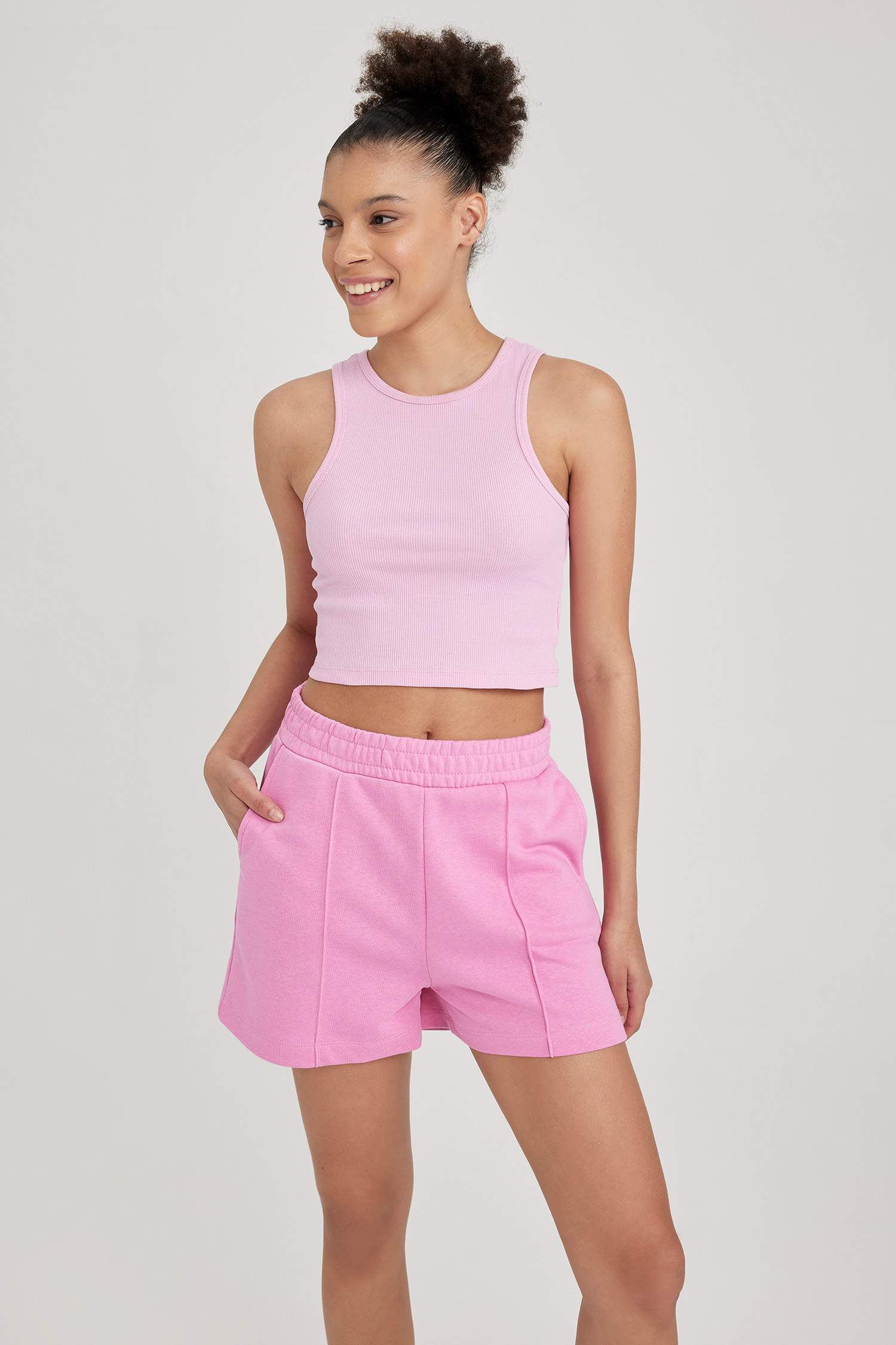 Thick Sweatshirt Fabric Shorts