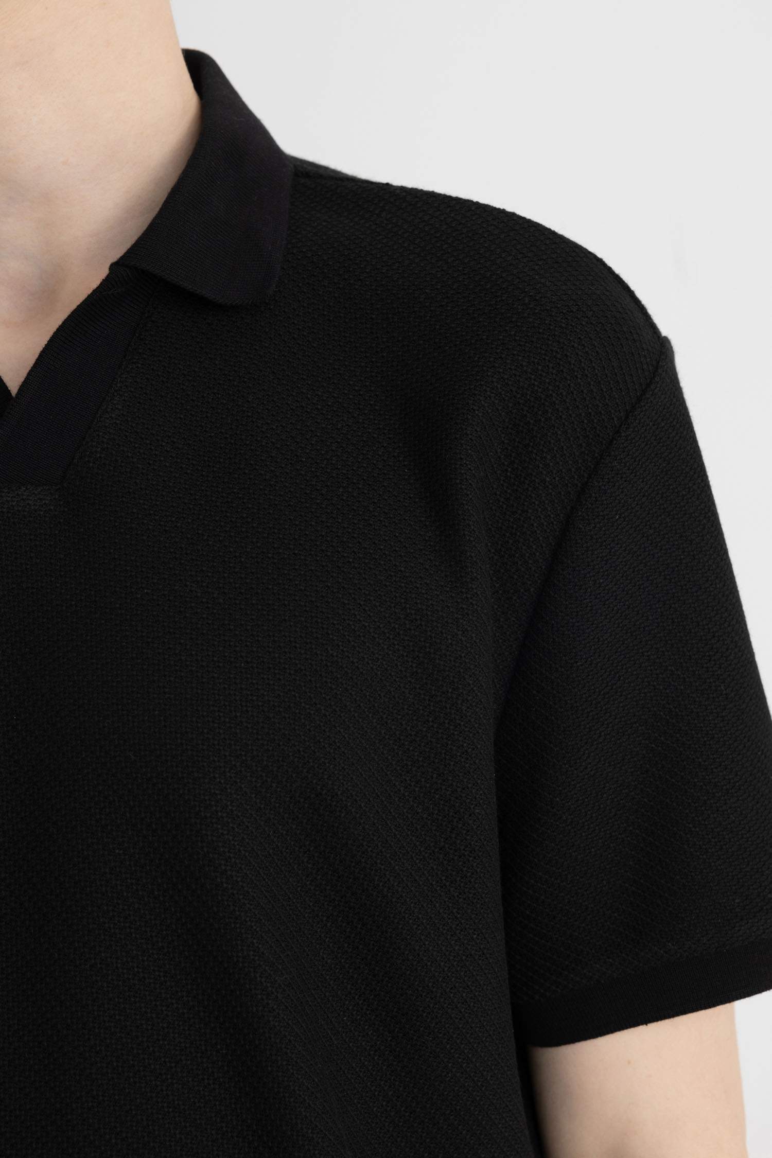 Футболка-поло стандартного кроя