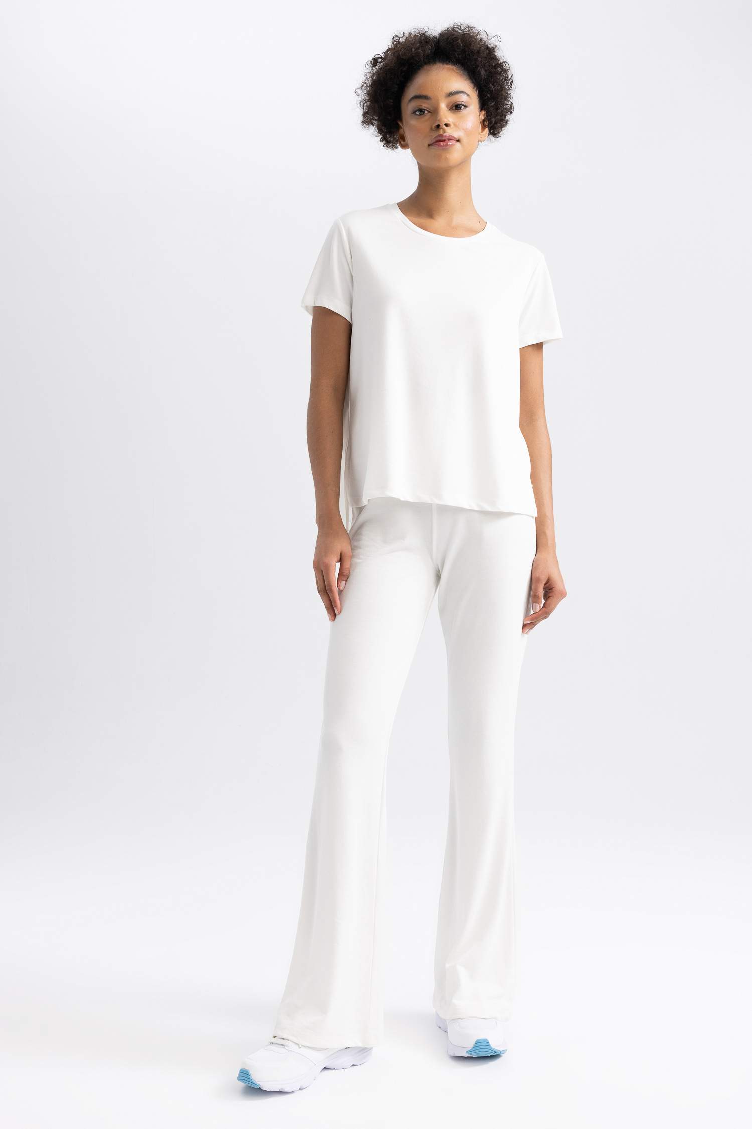 Standard Fit Crew Neck modal Short Sleeve T-Shirt