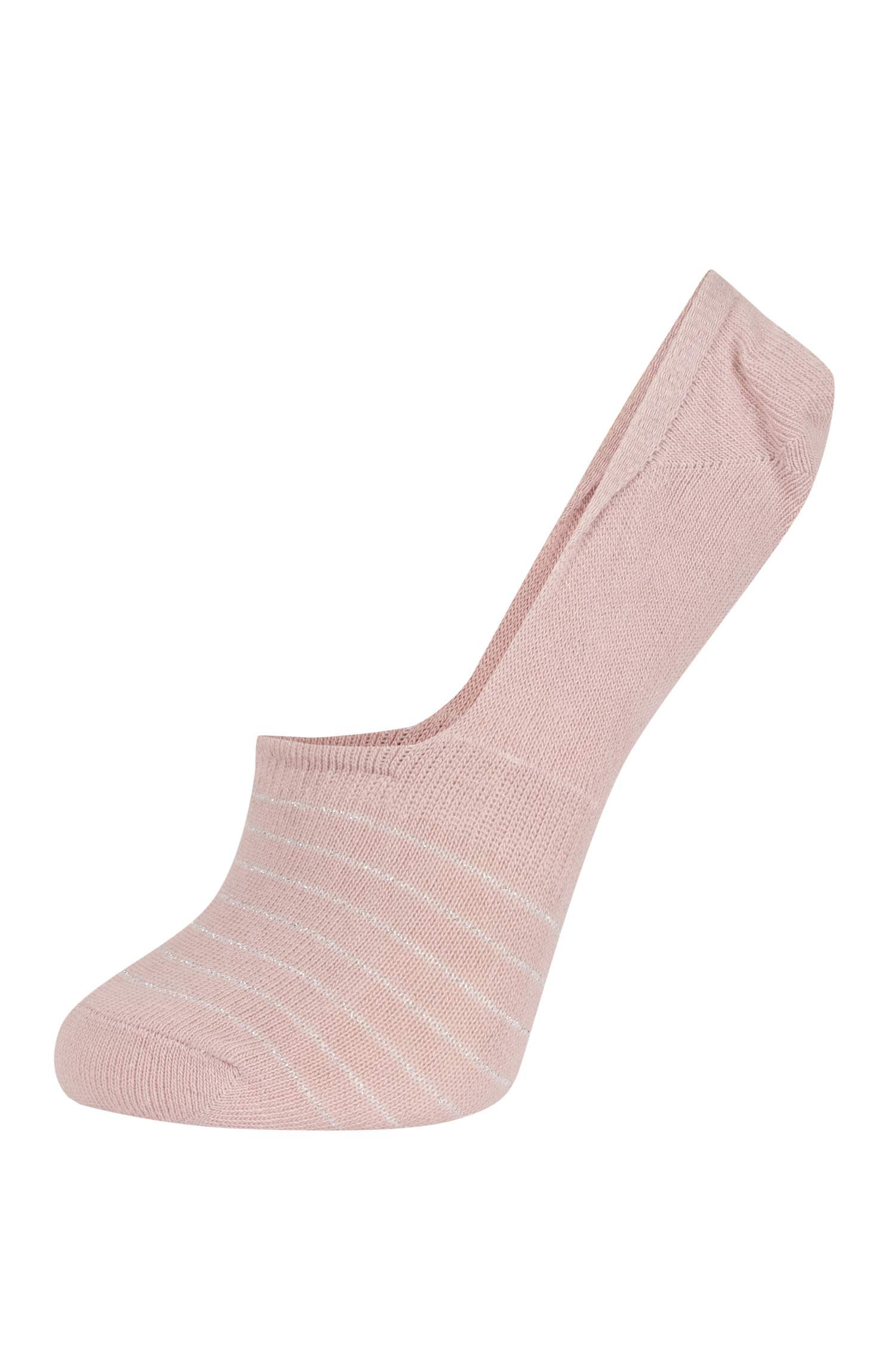 Kadın 3'lü Pamuklu Babet Çorap