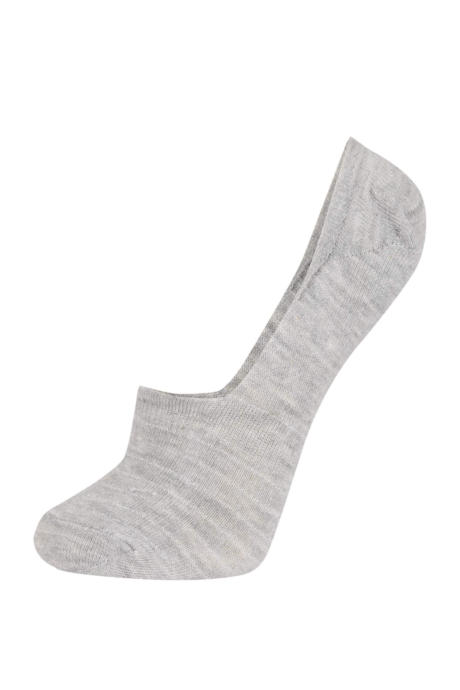 Kadın 3'lü Pamuklu Babet Çorap