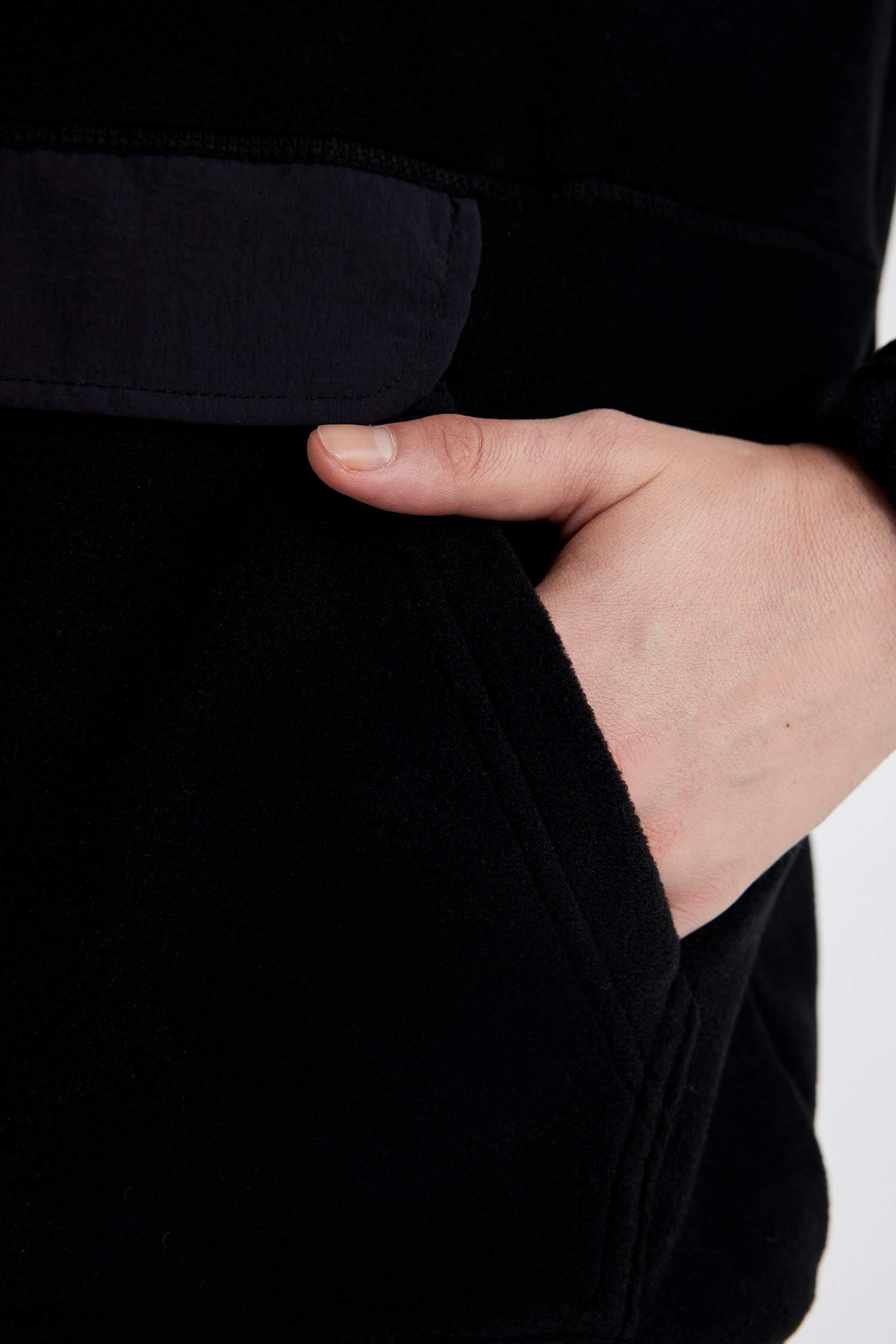 қалыпты пішім биік жаға Свитер