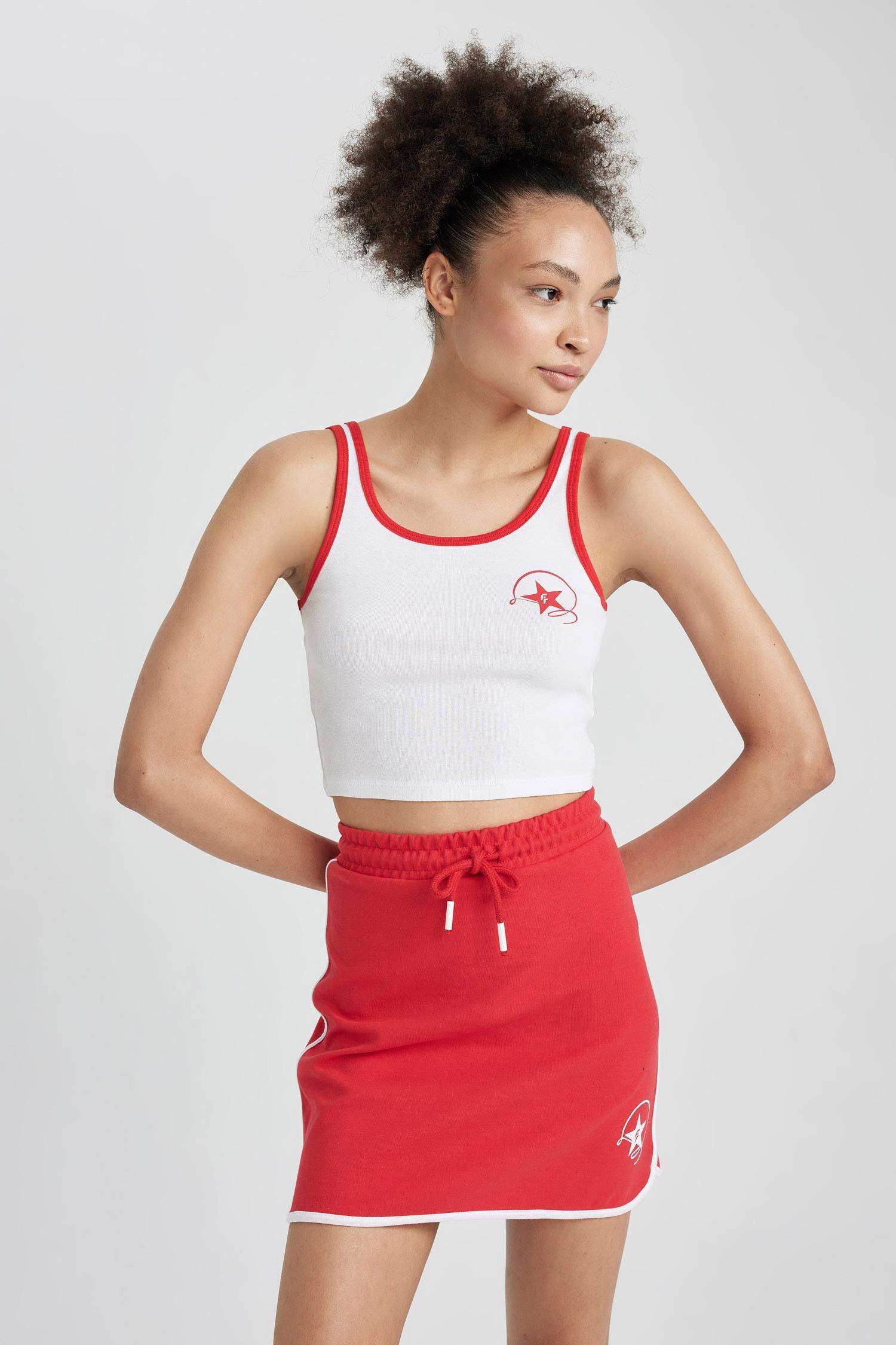 Standard Fit Mini Skirt