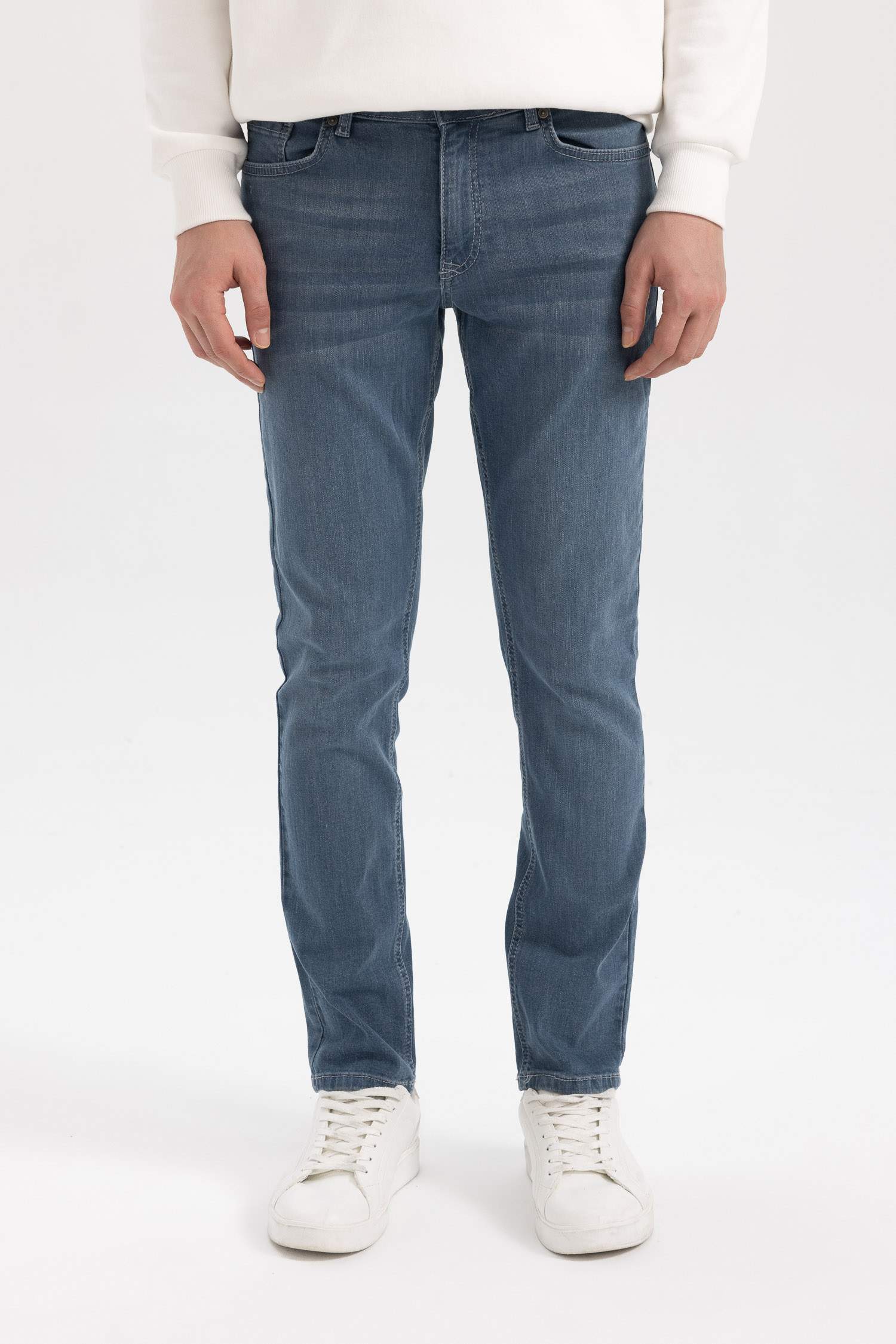 Indigo MEN Carlo Skinny Fit Jean Pants 2828715 | DeFacto