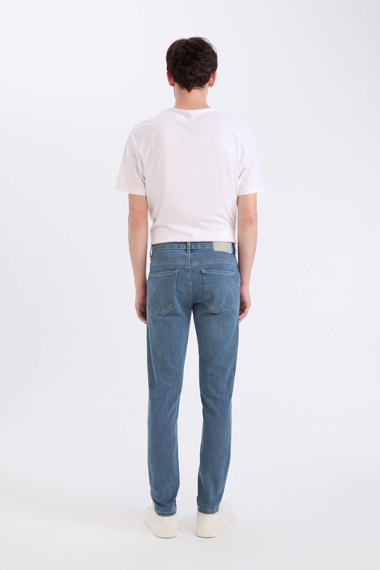 Carlo Skinny Fit Ekstra Dar Kalıp Normal Bel Ekstra Dar Paça Jean Pantolon