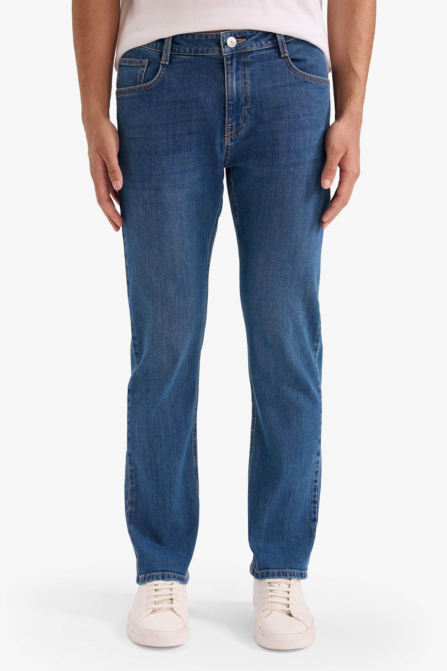 Sergio Regular Fit Normal Bel Boru Paça Jean Pantolon