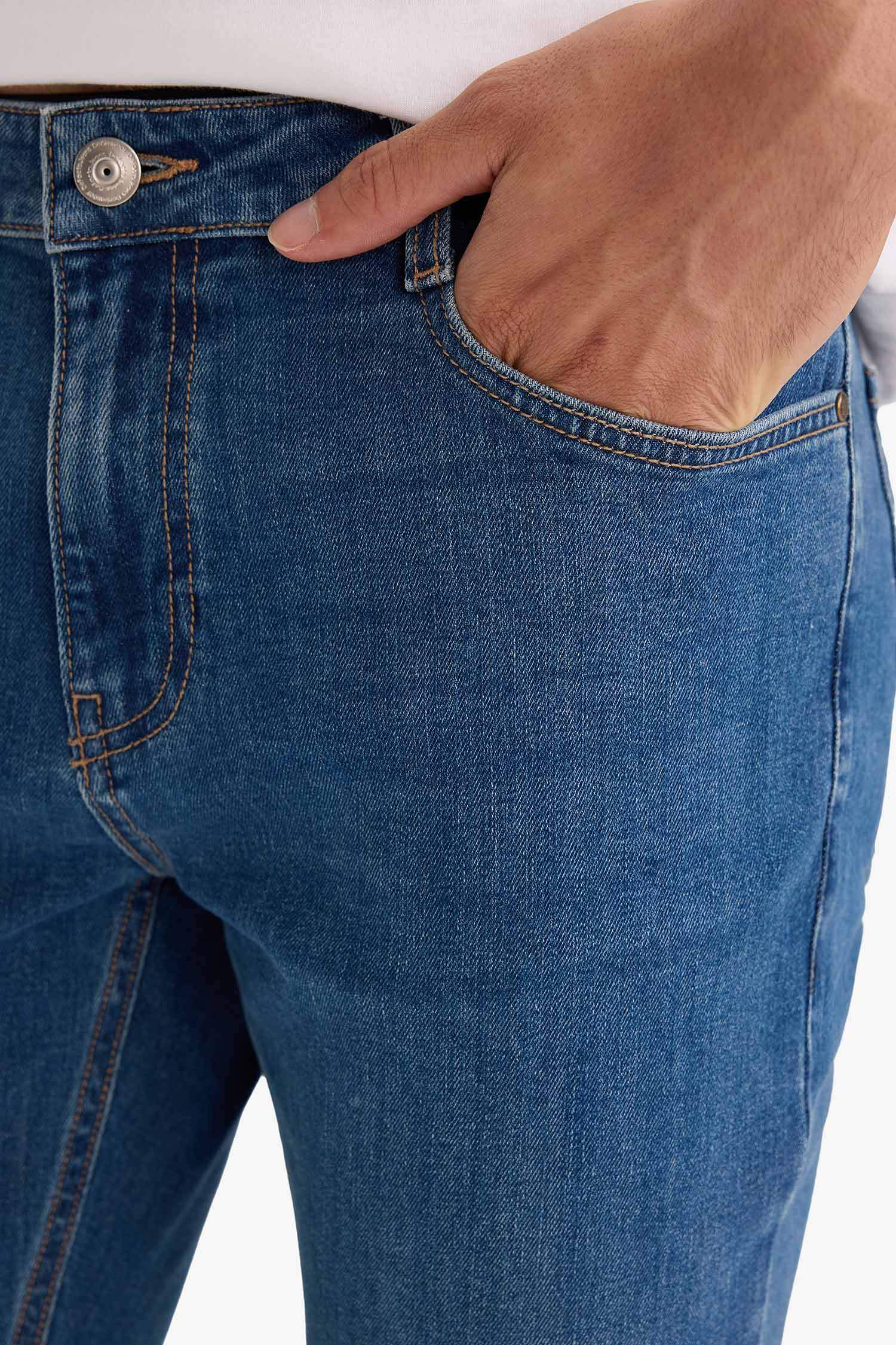 Sergio Regular Fit Normal Bel Boru Paça Jean Pantolon