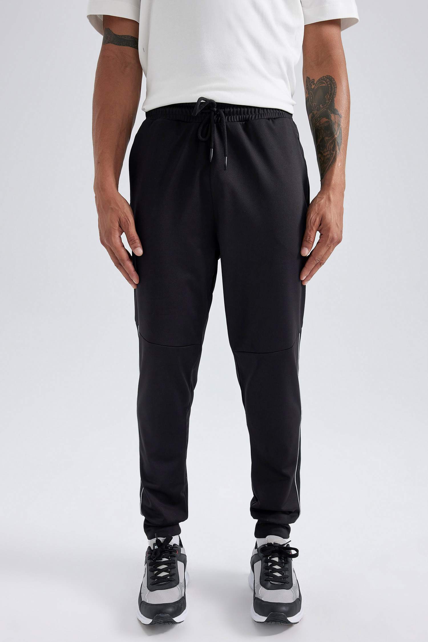 Slim Fit Scuba Fabric Jogger