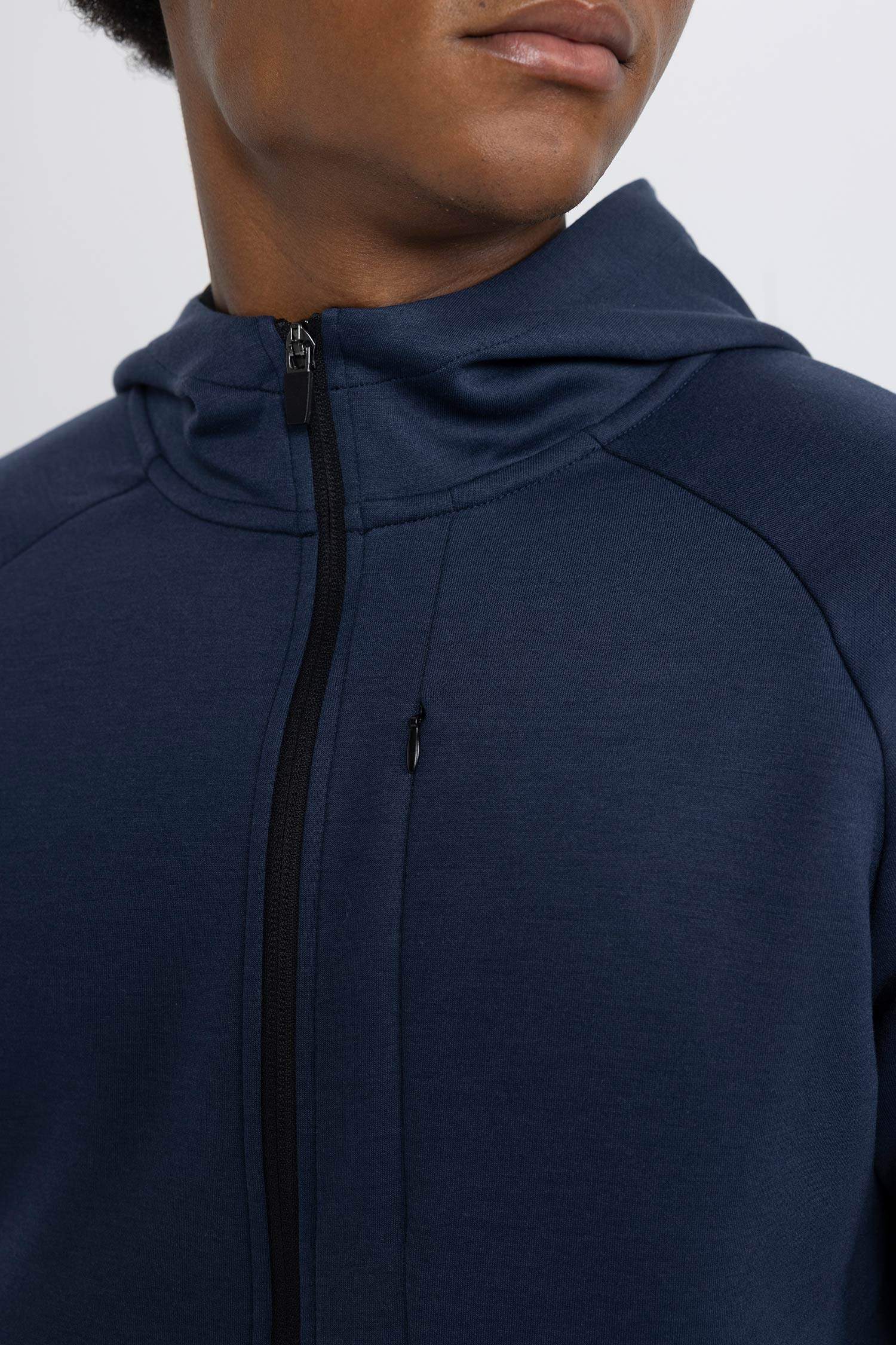 DeFactoFit Slim Fit Scuba Fabric Zippered Sweatshirt