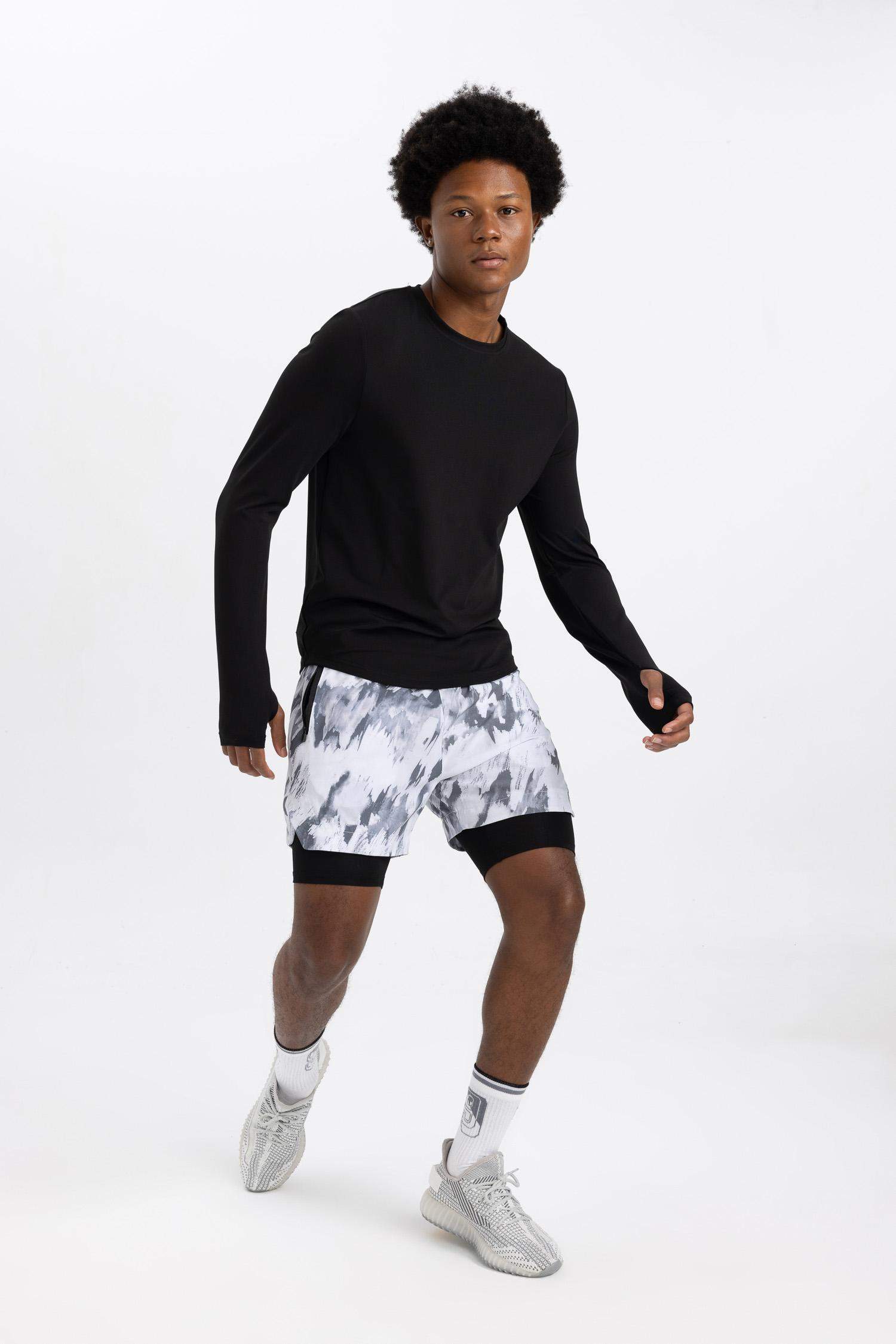 شورت سليم فيت رمادي من DeFactoFit