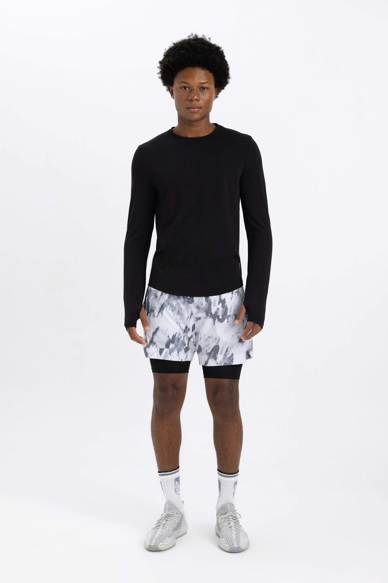 شورت سليم فيت رمادي من DeFactoFit