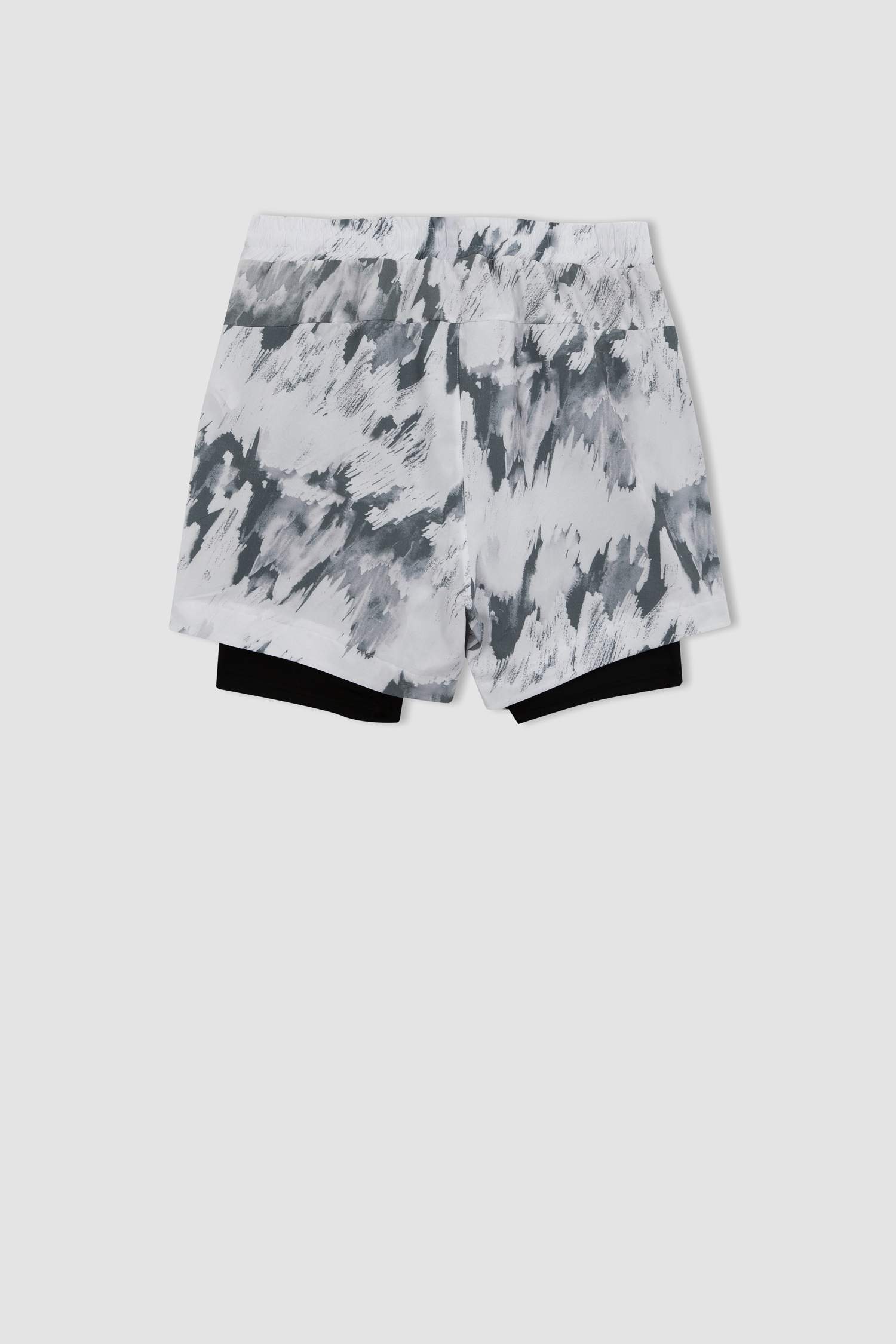 شورت سليم فيت رمادي من DeFactoFit