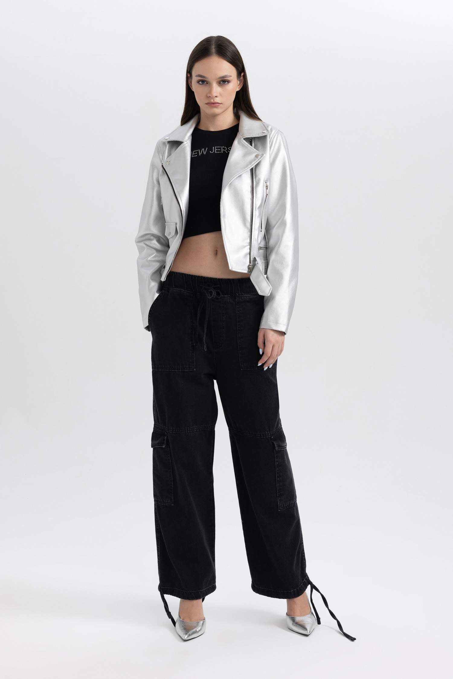 Брюки джоггеры из 100% хлопка