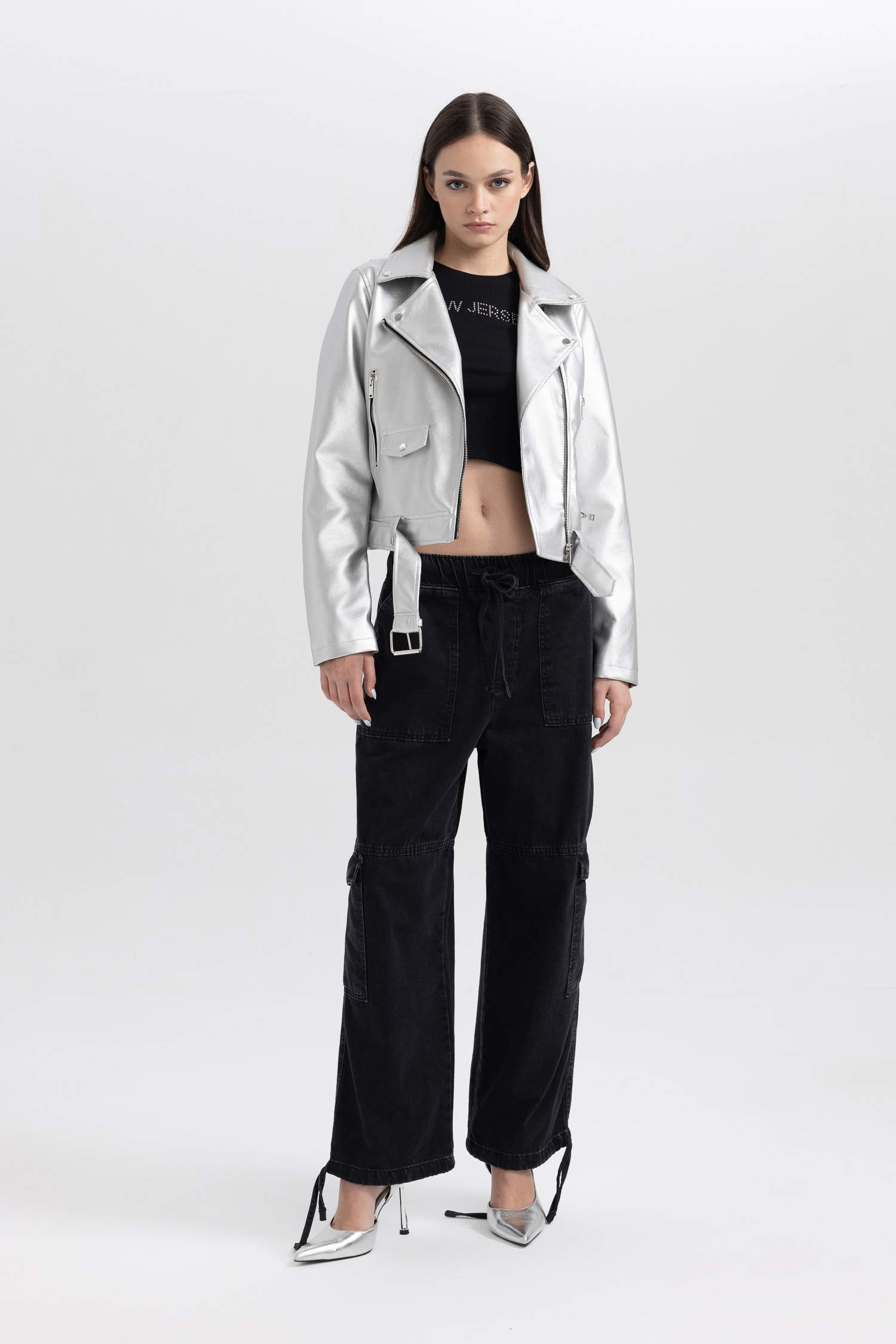 Брюки джоггеры из 100% хлопка